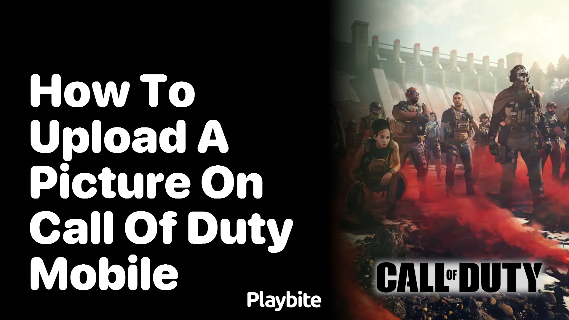 How to Upload a Picture on Call of Duty Mobile