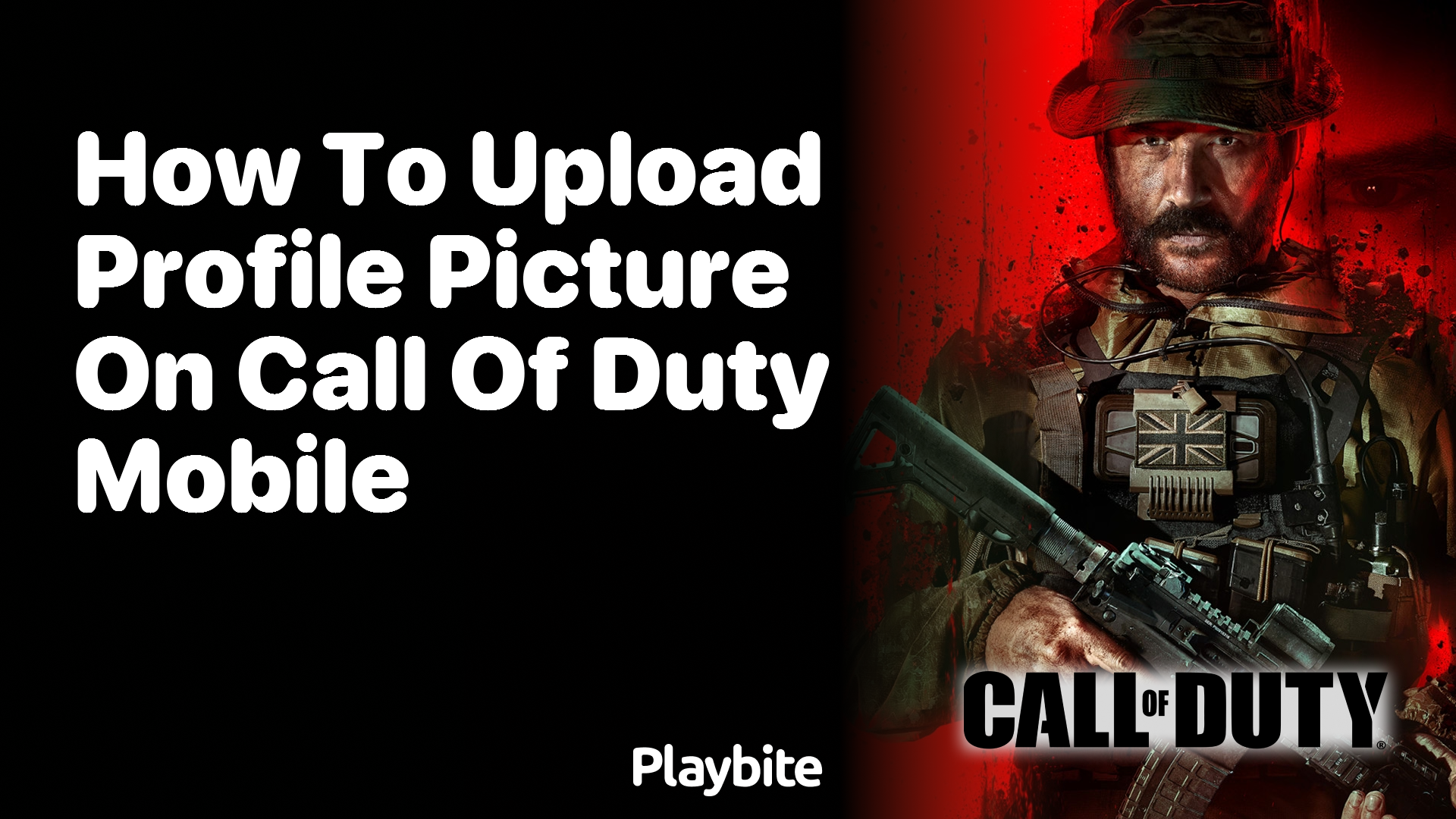 How to Upload a Profile Picture on Call of Duty Mobile