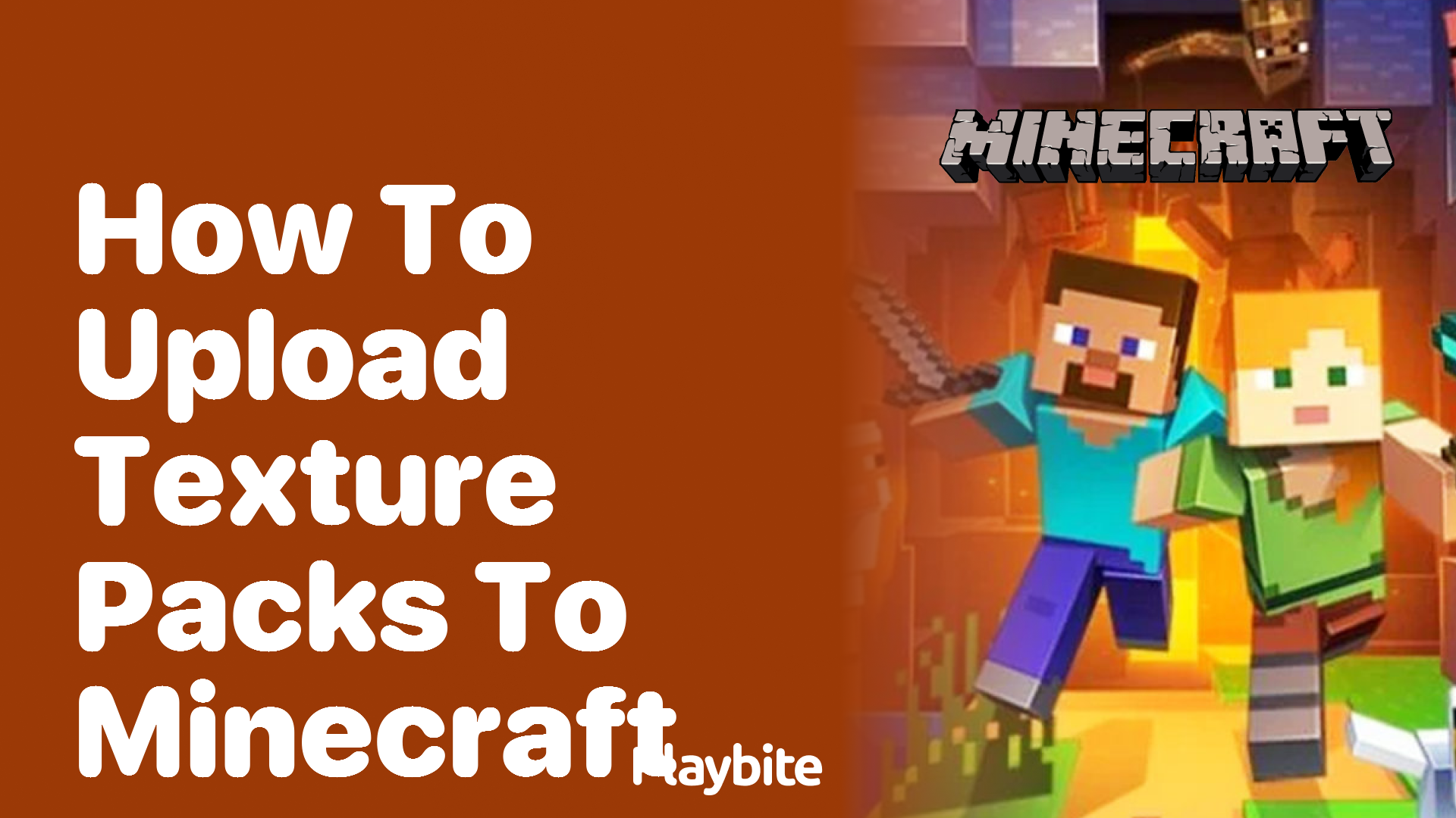 How to Upload Texture Packs to Minecraft