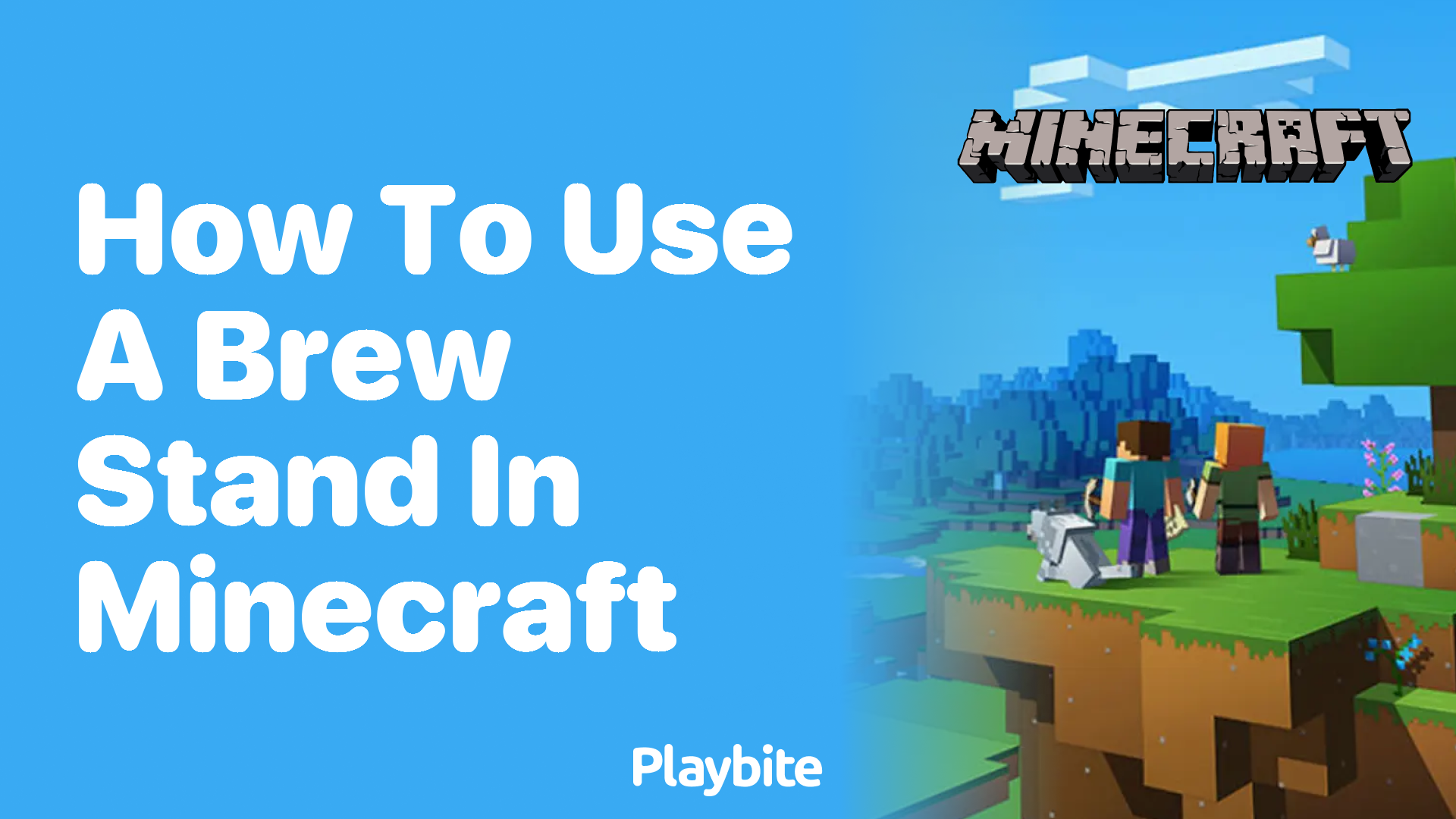 How to Use a Brew Stand in Minecraft