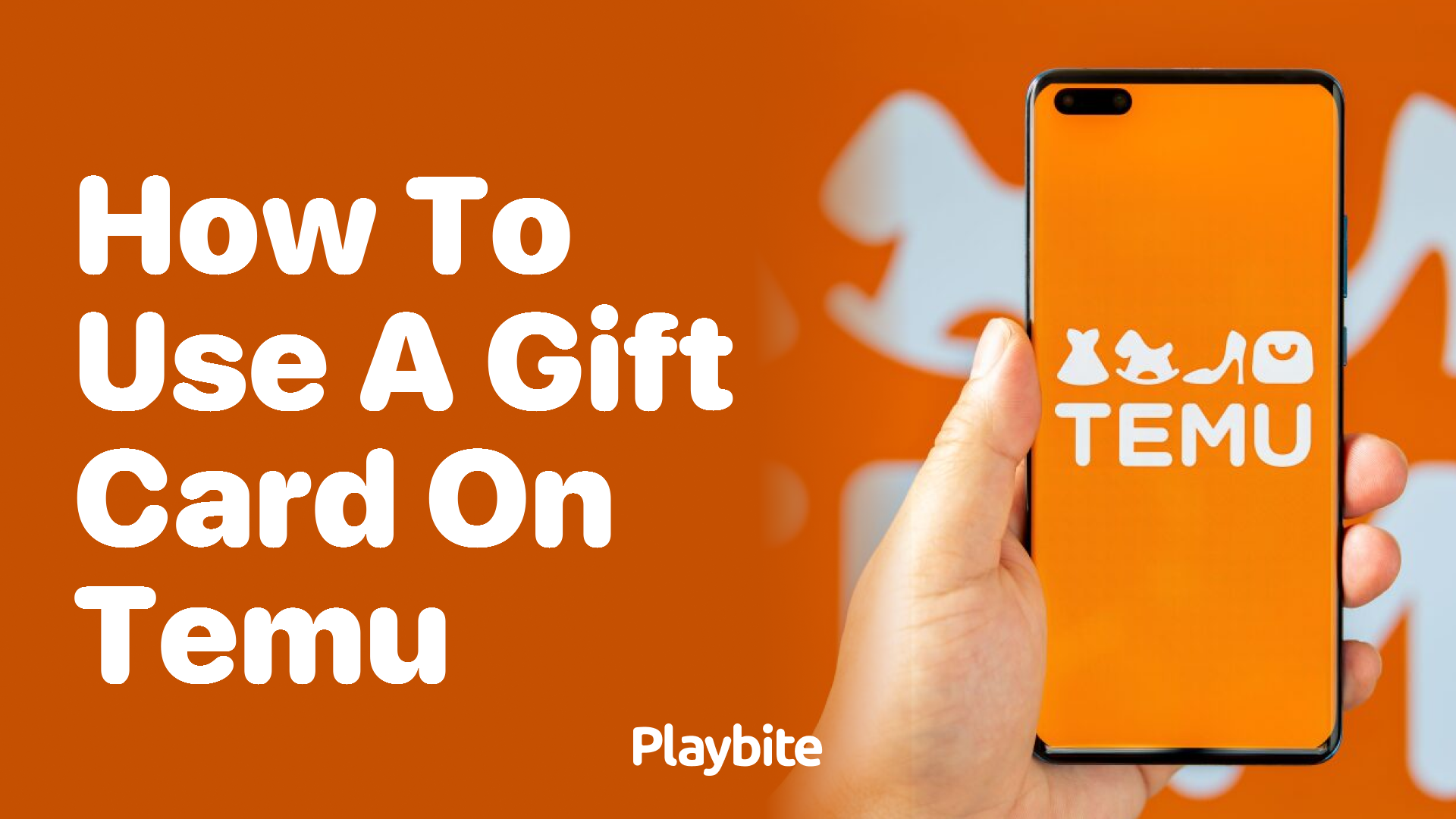 How to Use a Gift Card on Temu