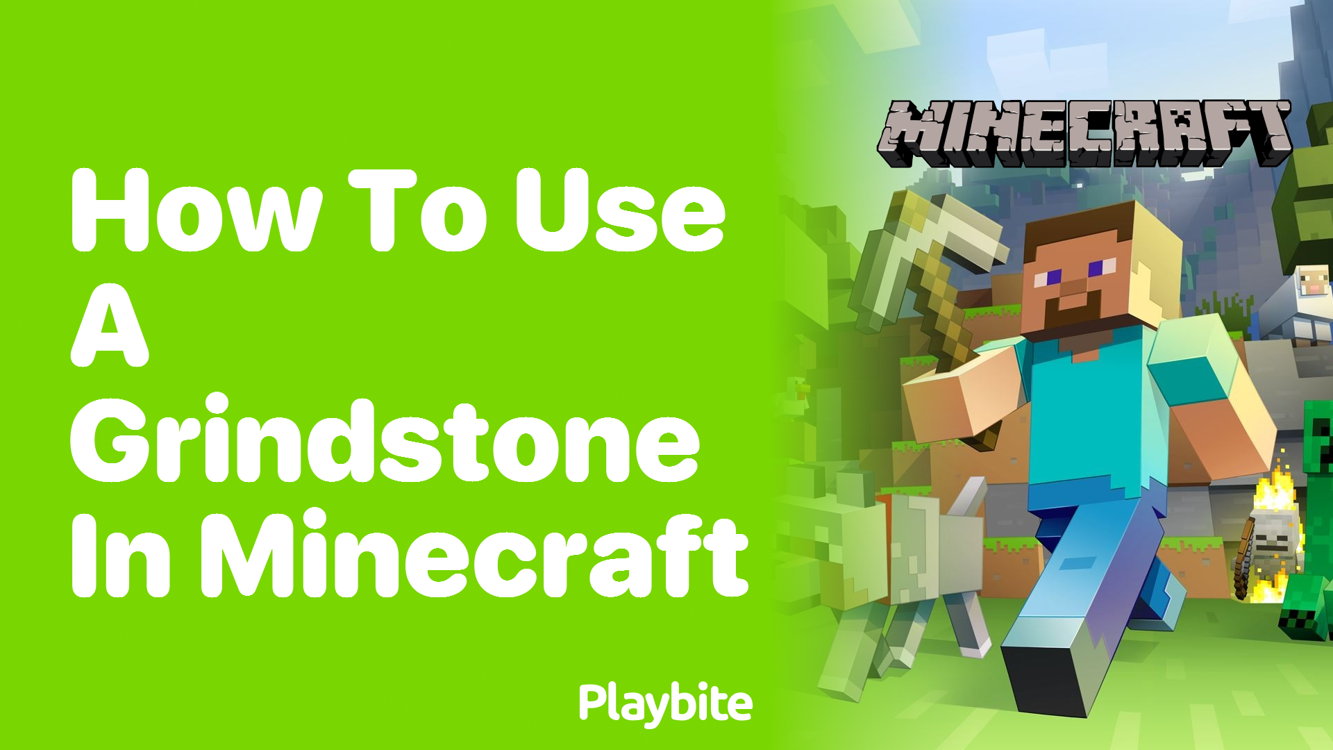 How to Use a Grindstone in Minecraft