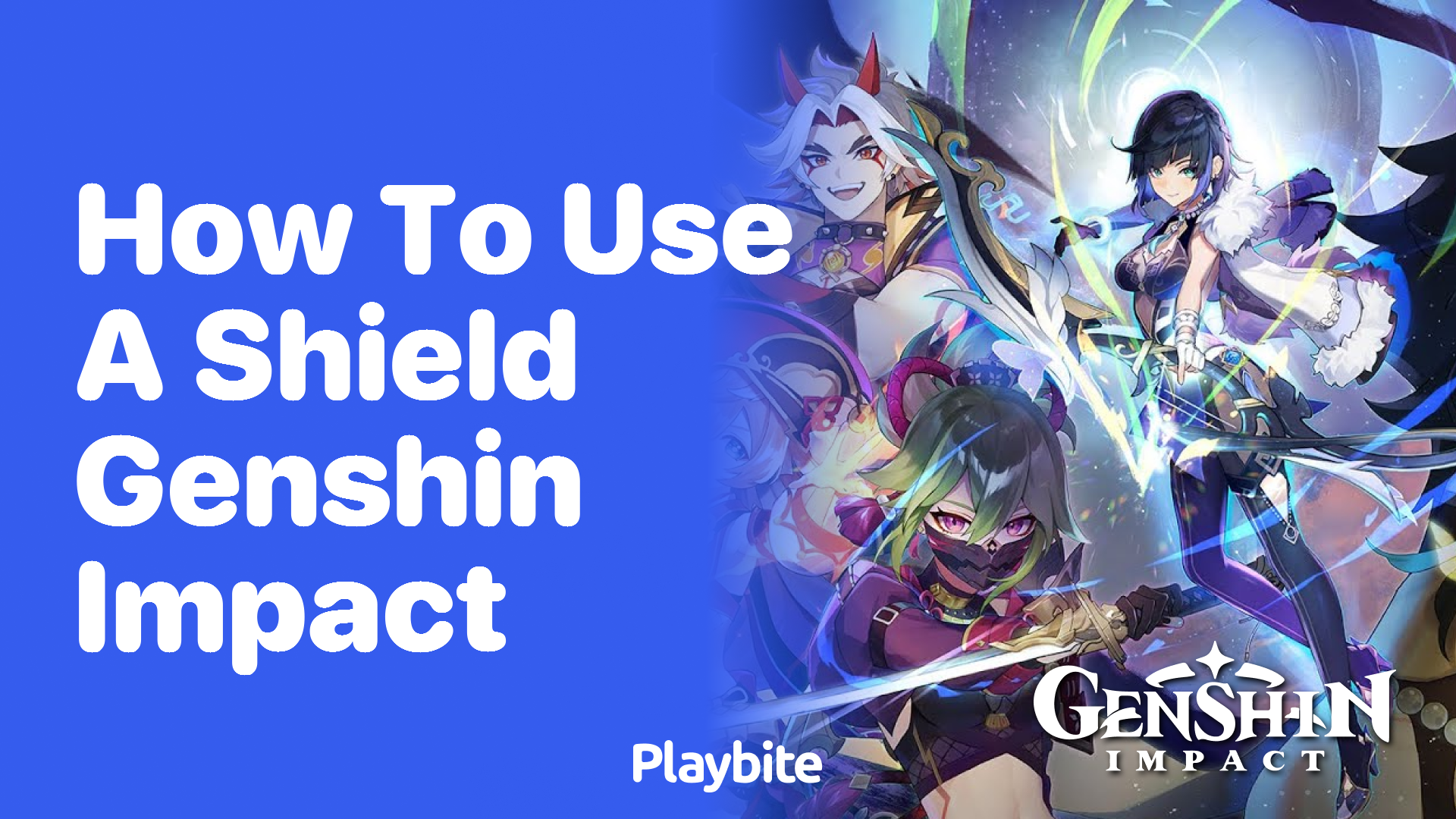 How to Use a Shield in Genshin Impact