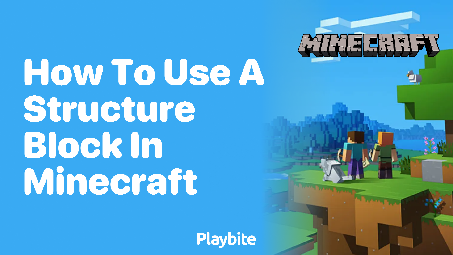 How to Use a Structure Block in Minecraft