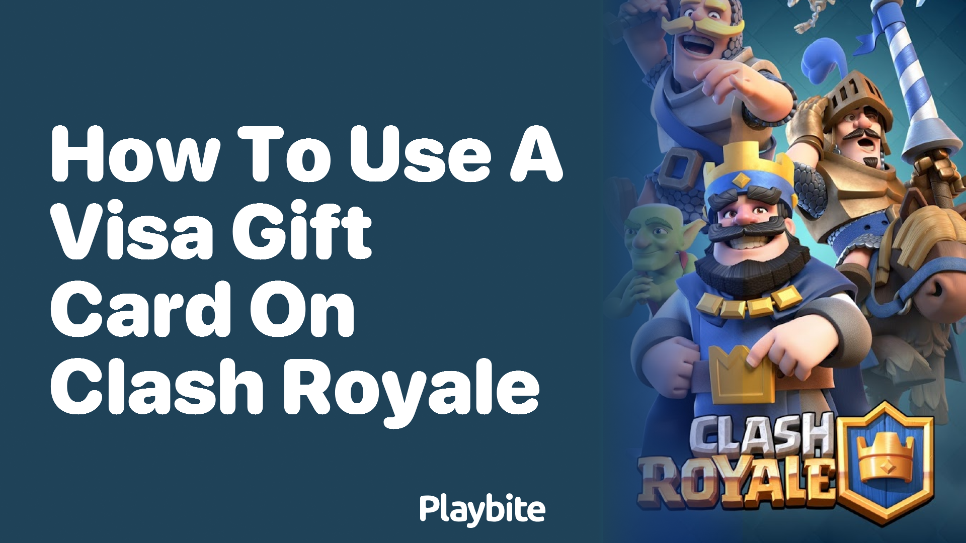 How to Use a Visa Gift Card on Clash Royale