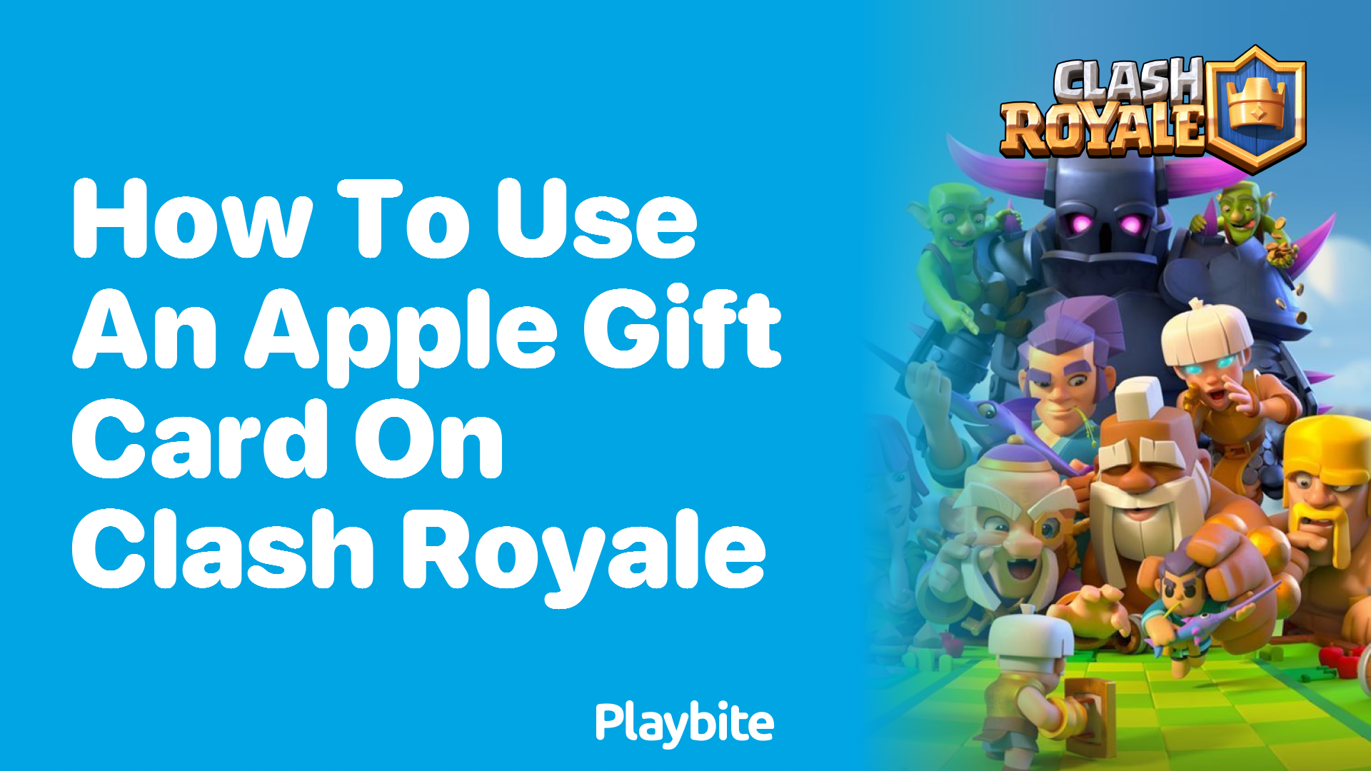 How to Use an Apple Gift Card on Clash Royale