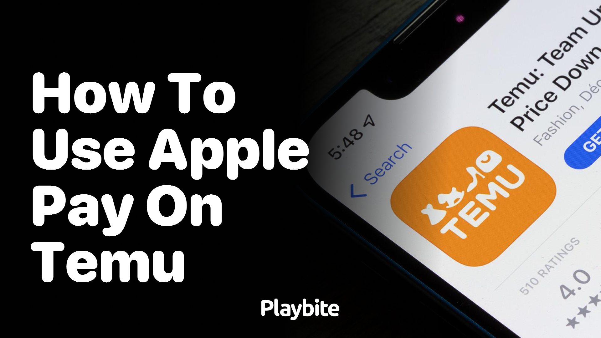 How to Use Apple Pay on Temu