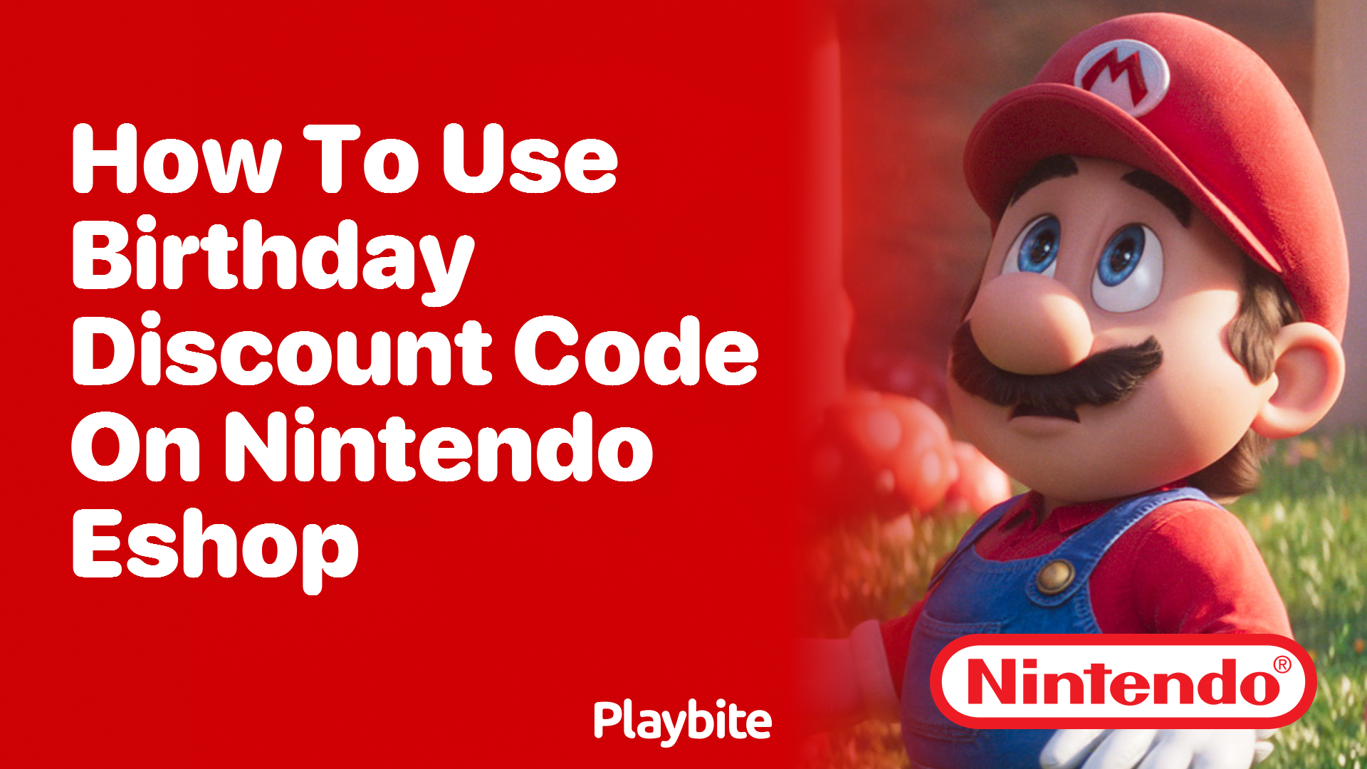 How to Use Your Birthday Discount Code on Nintendo eShop