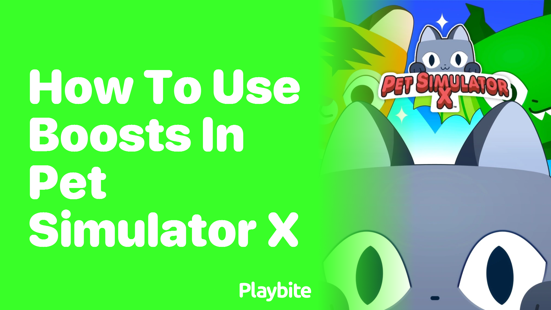 How to Use Boosts in Pet Simulator X