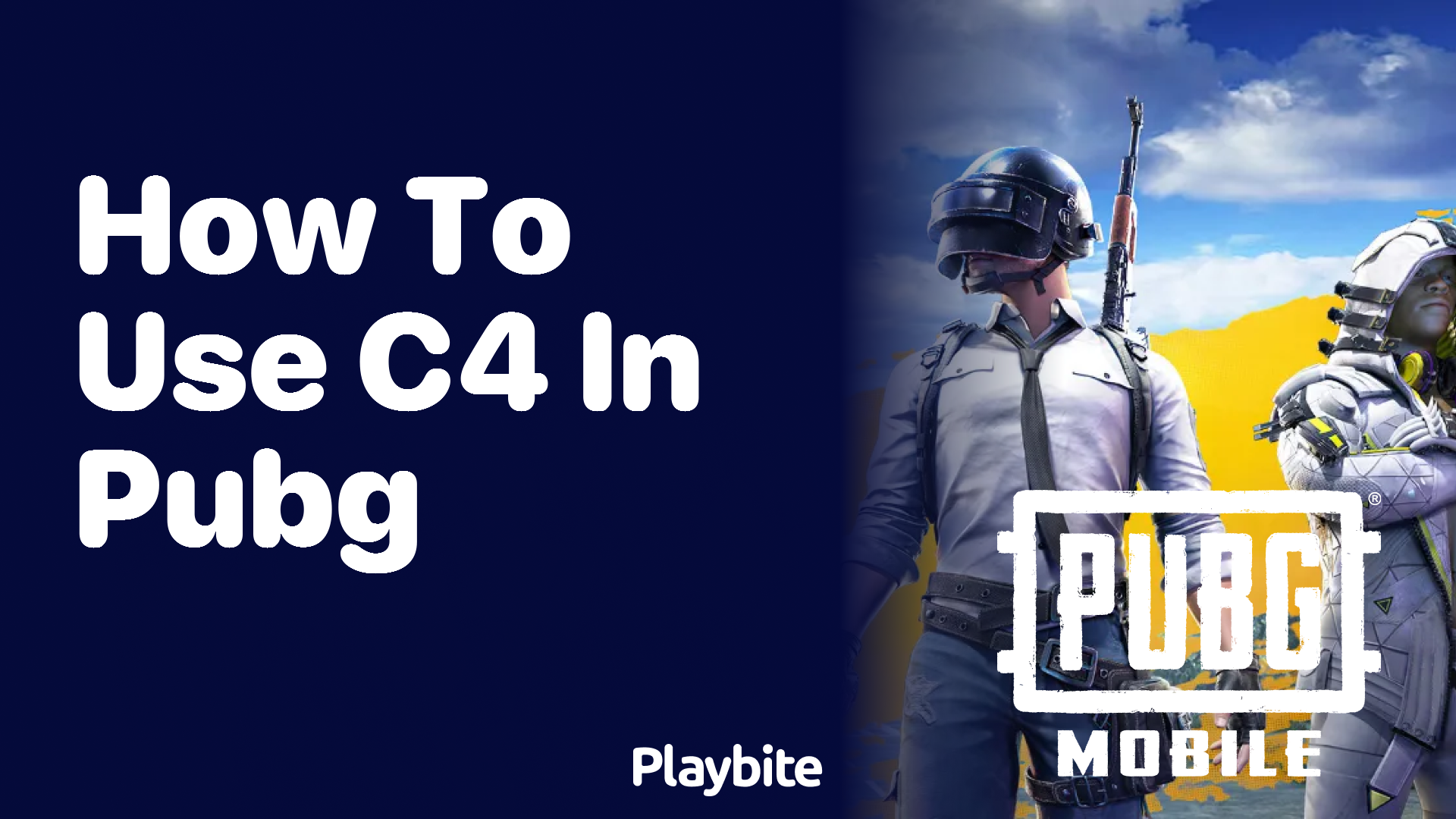 How to Use C4 in PUBG Mobile: A Quick Guide