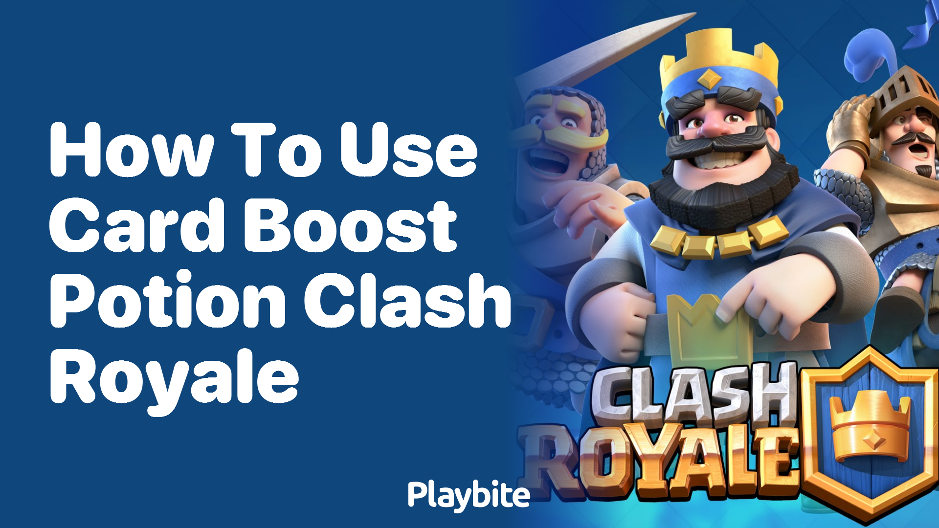 How to Use Card Boost Potion in Clash Royale