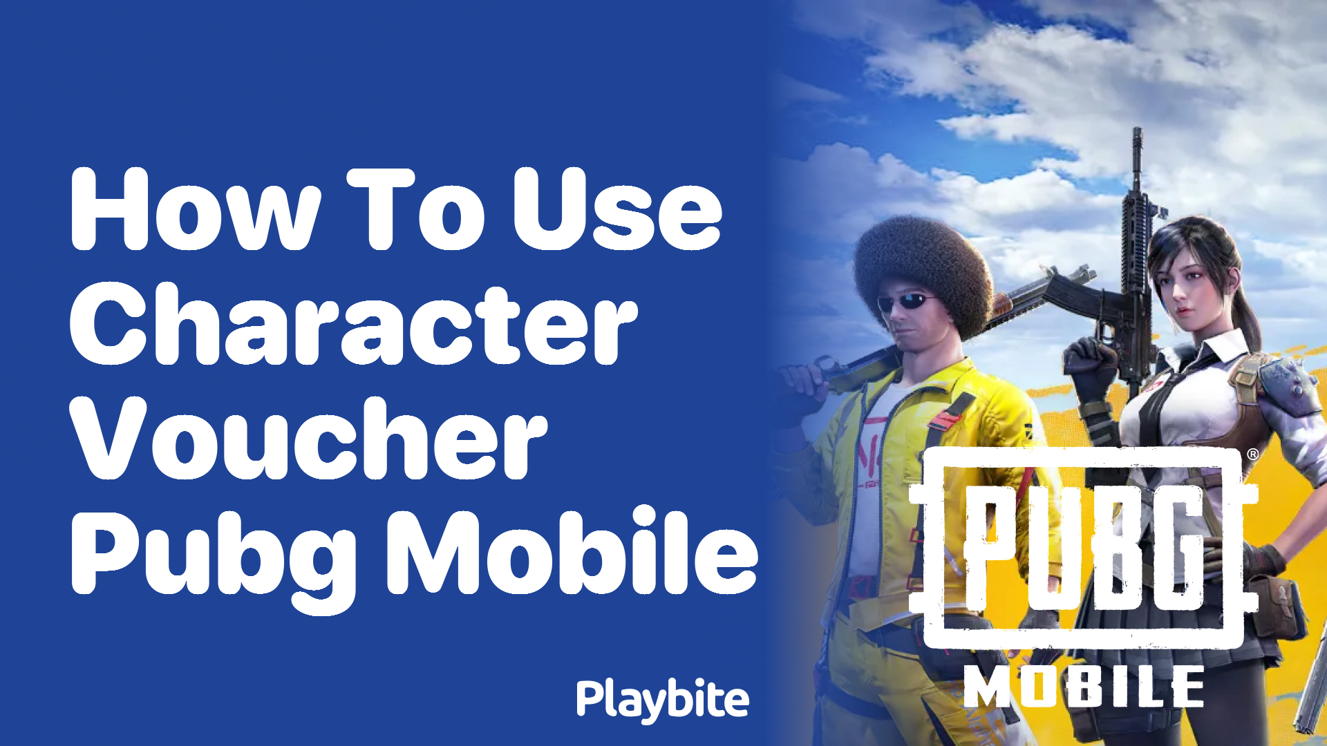 How to Use Character Voucher in PUBG Mobile