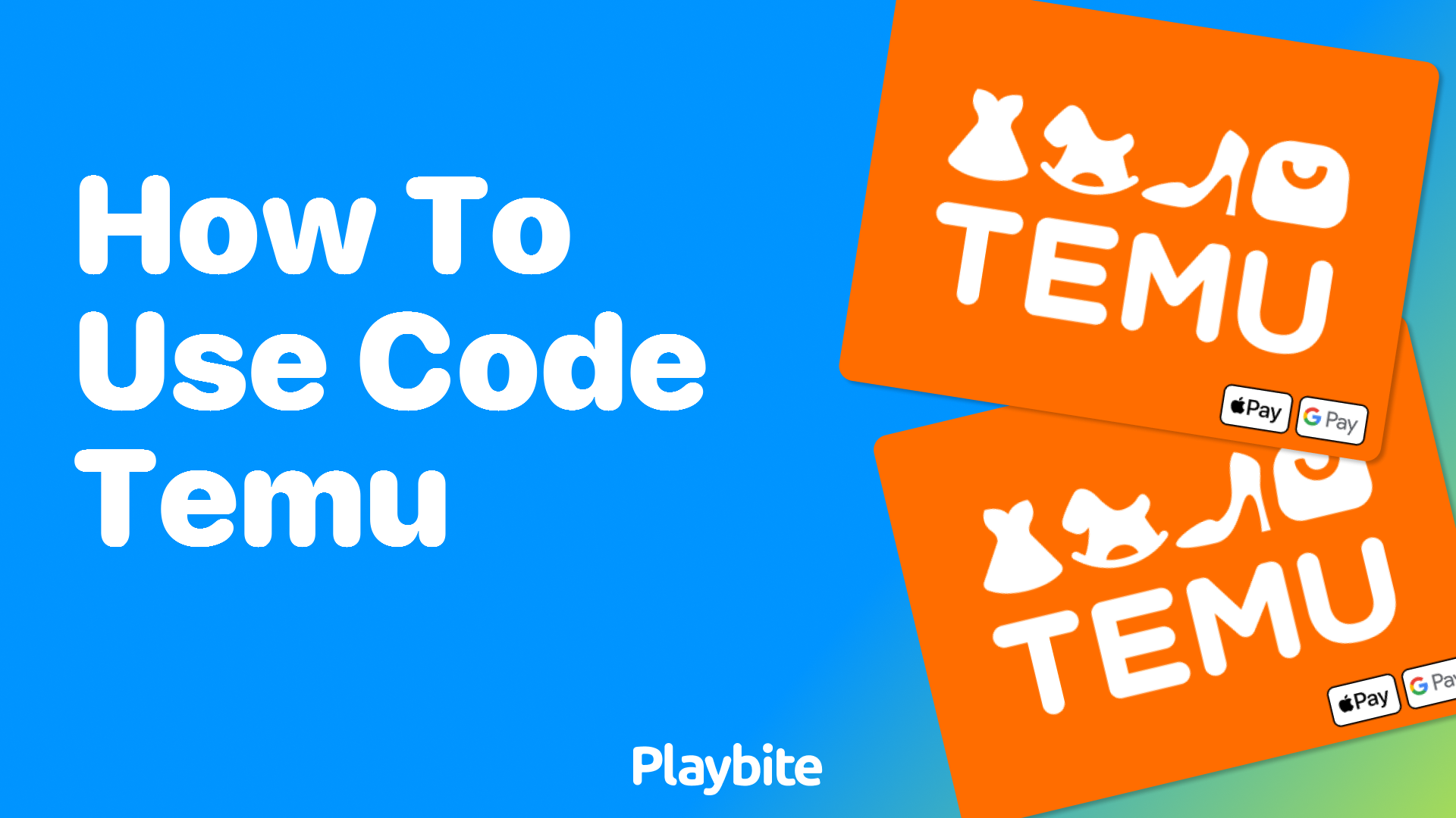 How to Use a Code on Temu