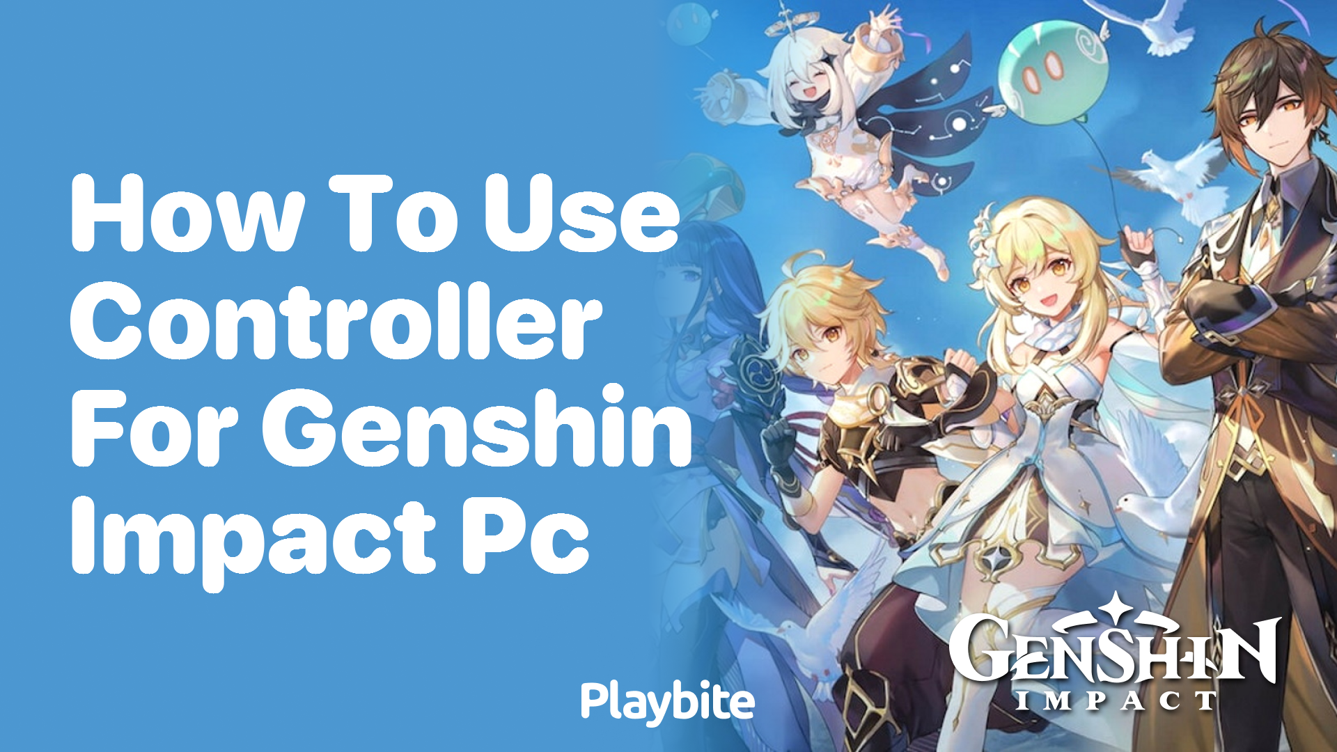 How to Use a Controller for Genshin Impact on PC