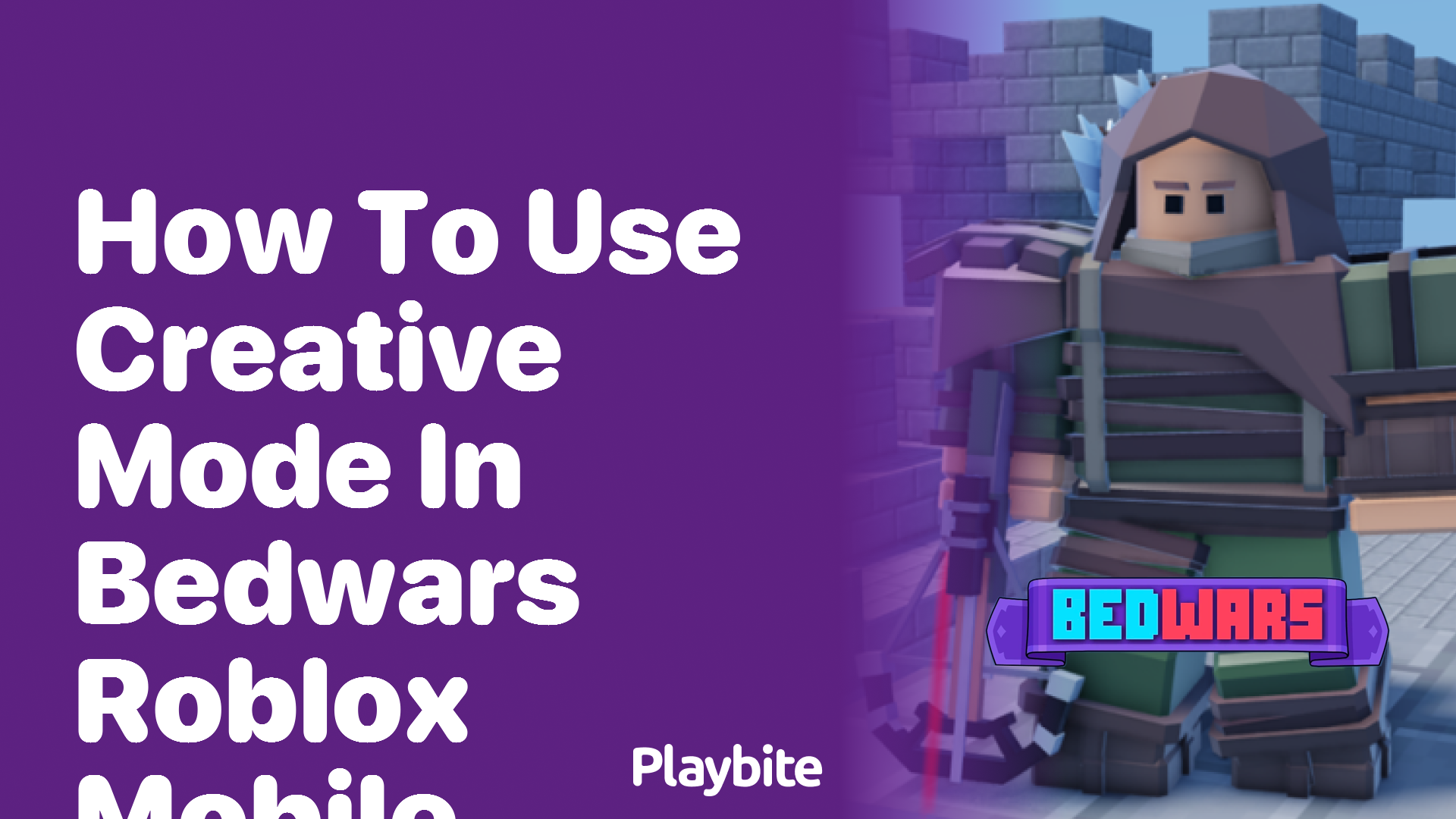 How to Use Creative Mode in Bedwars Roblox Mobile