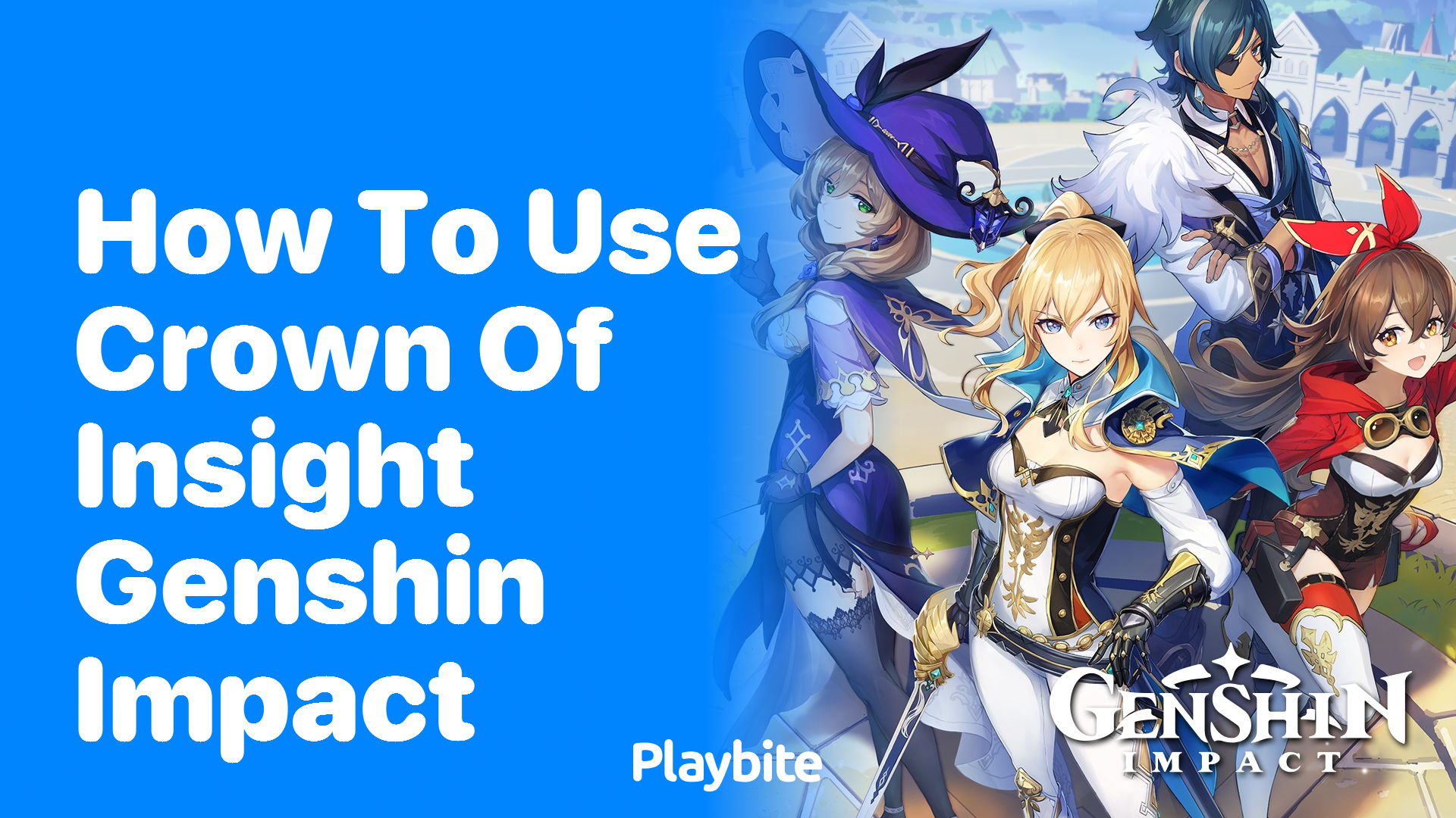 How to Use Crown of Insight in Genshin Impact