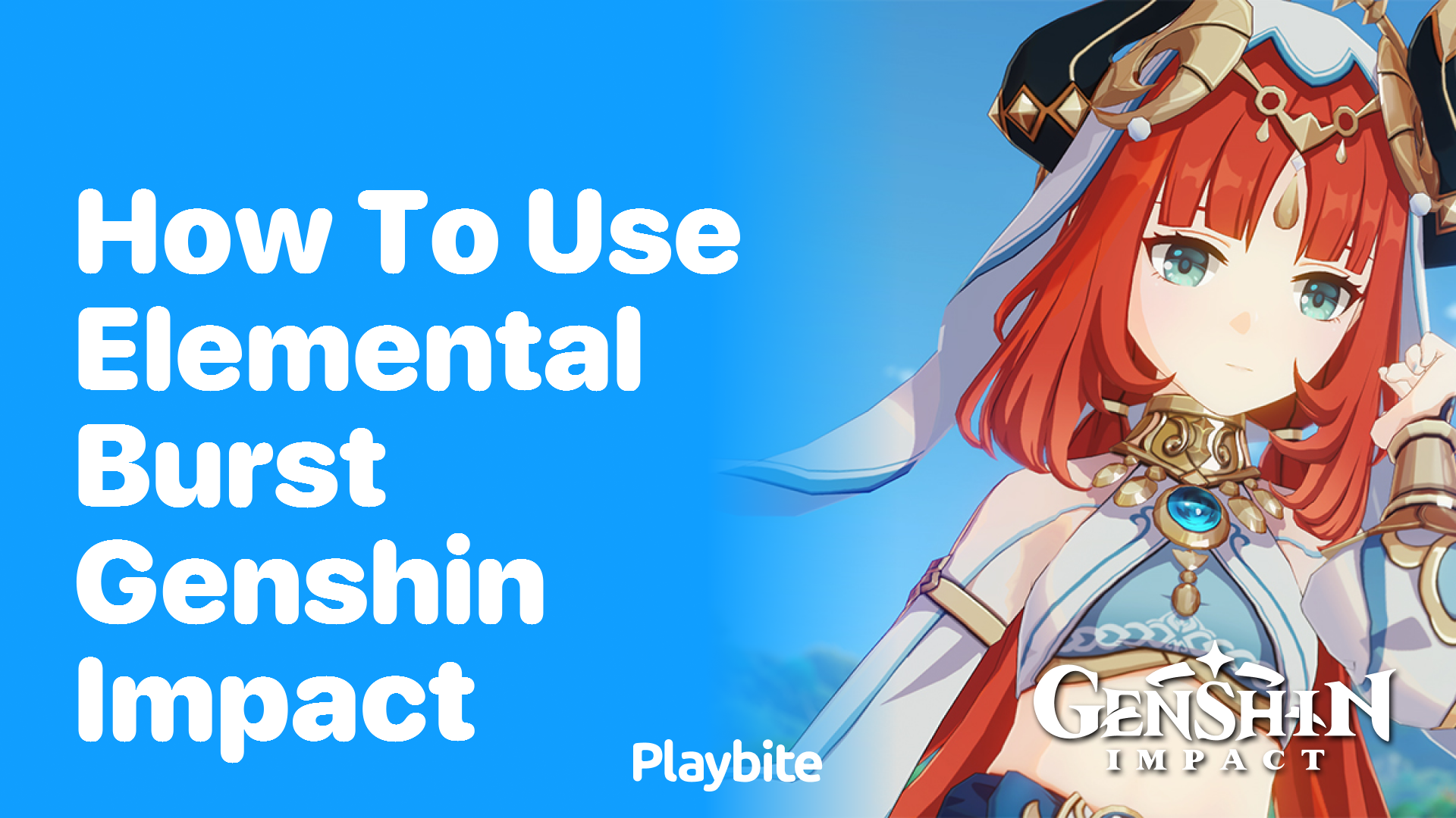 How to Use Elemental Burst in Genshin Impact