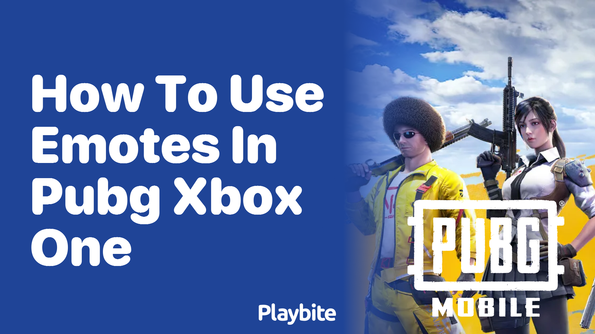 How to Use Emotes in PUBG Xbox One: A Quick Guide