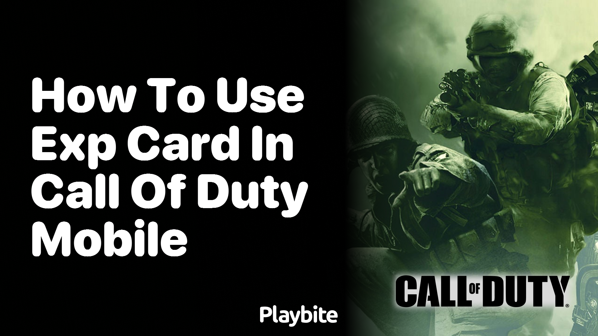 How to Use EXP Card in Call of Duty Mobile