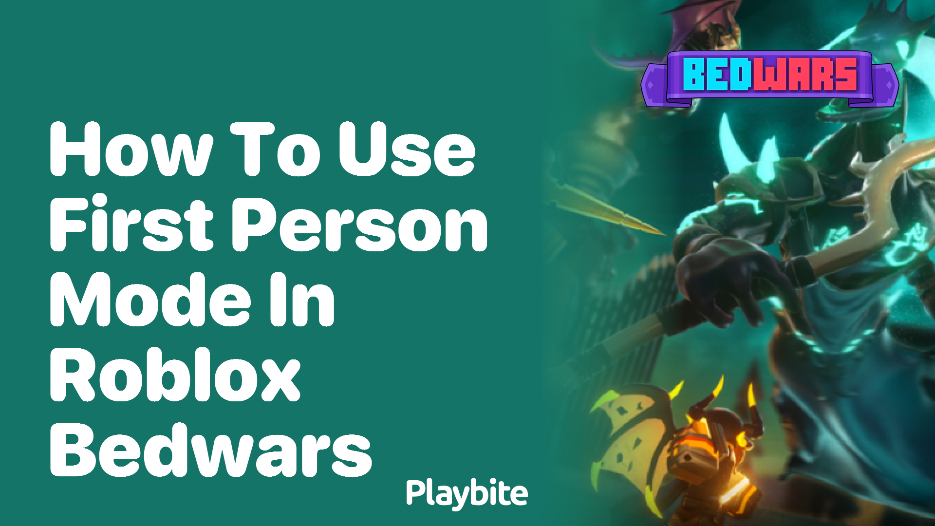 How to Use First Person Mode in Roblox Bedwars