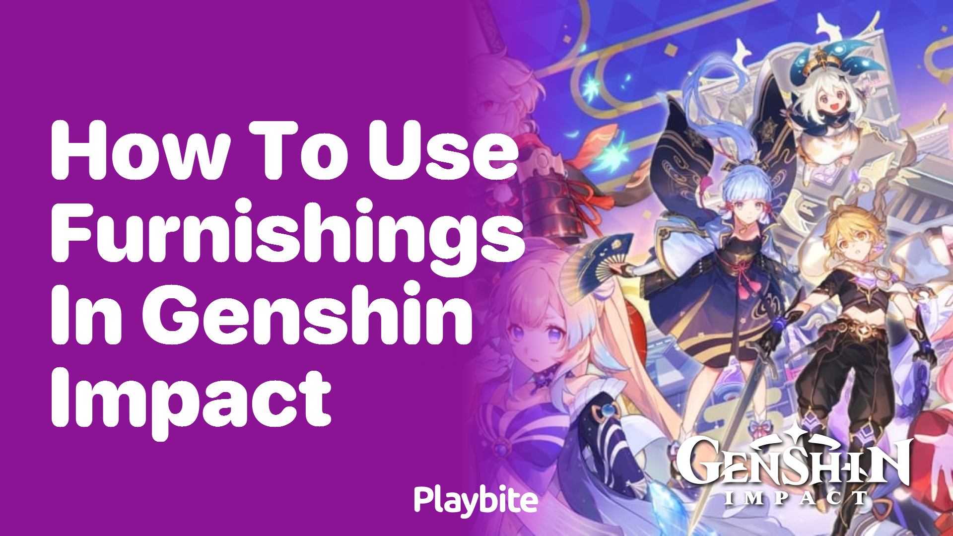 How to Use Furnishings in Genshin Impact