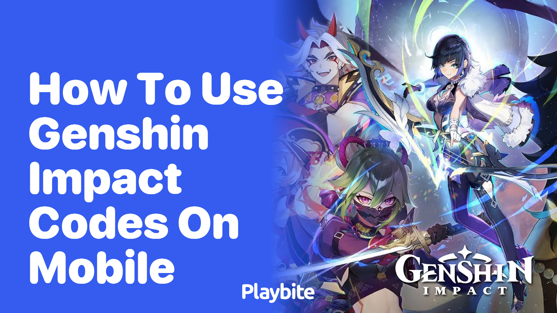 How to Use Genshin Impact Codes on Mobile