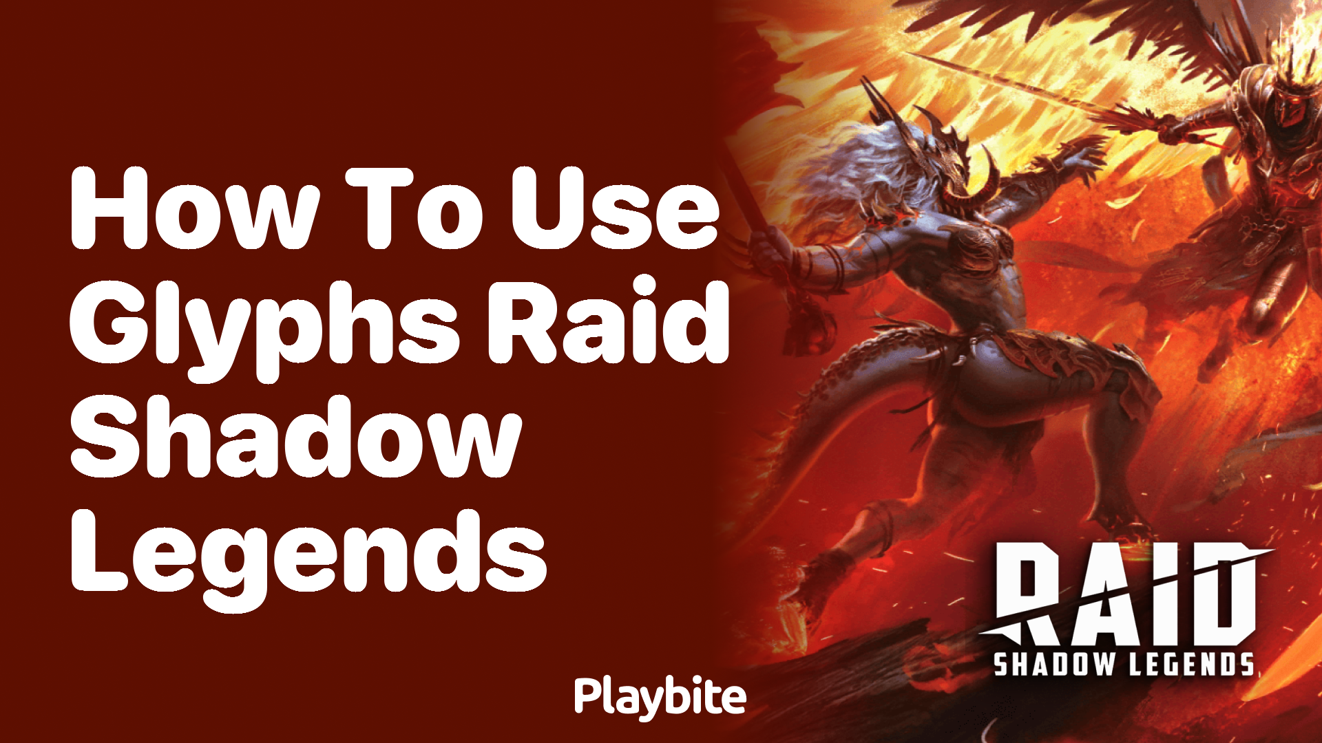 How to Use Glyphs in Raid Shadow Legends