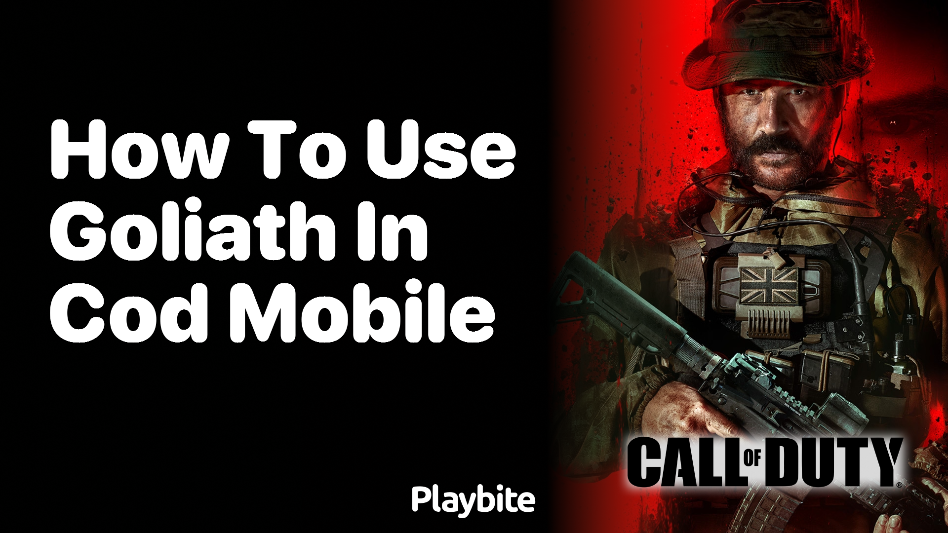 How to Use Goliath in COD Mobile