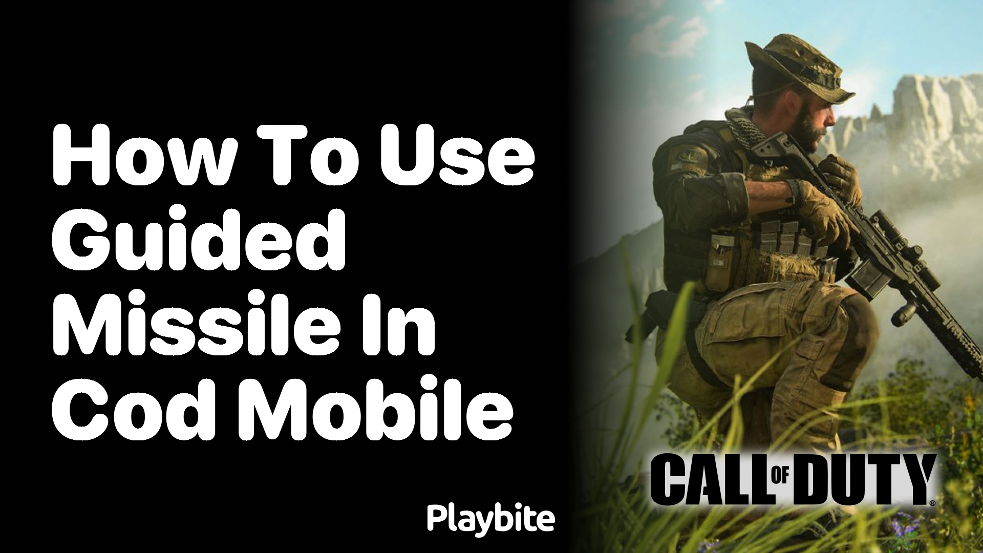 How to Use Guided Missile in COD Mobile