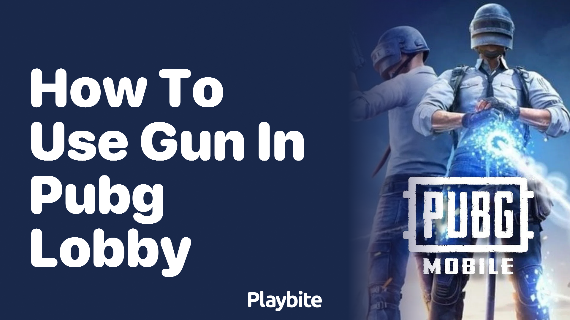 How to Use a Gun in the PUBG Lobby: A Quick Guide