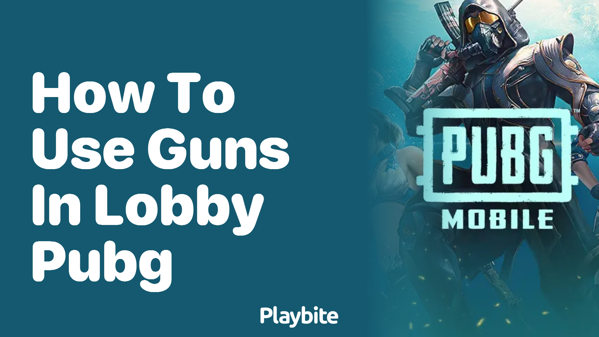 How to Use Guns in the PUBG Mobile Lobby?