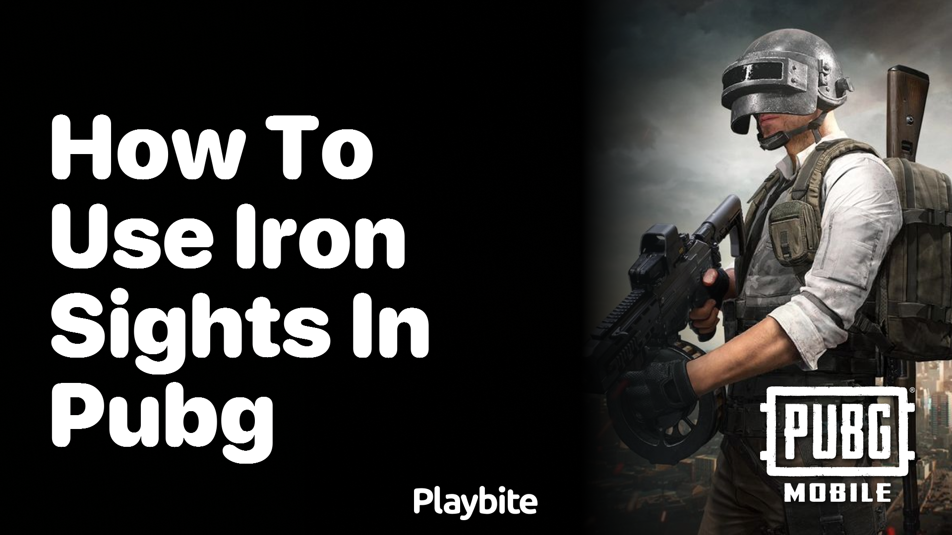 How to Use Iron Sights in PUBG Mobile