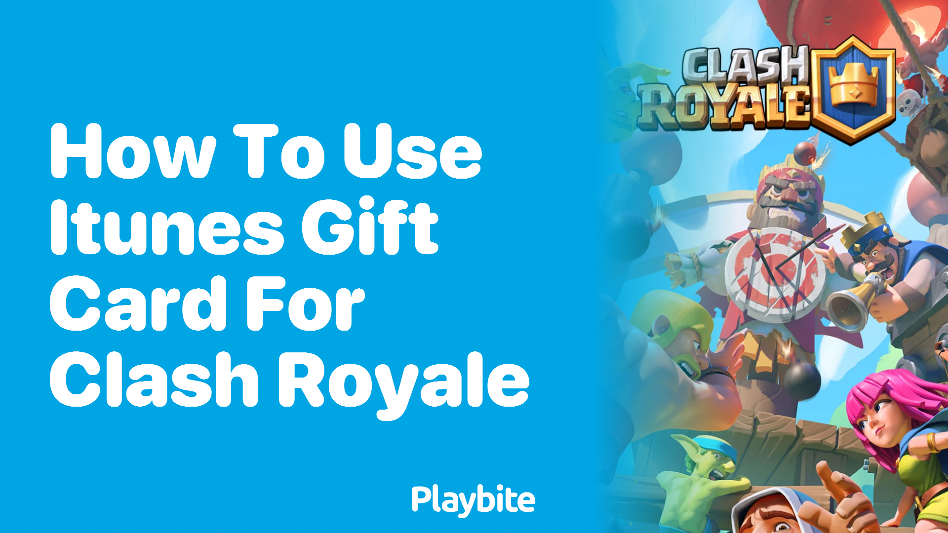 How to Use iTunes Gift Card for Clash Royale