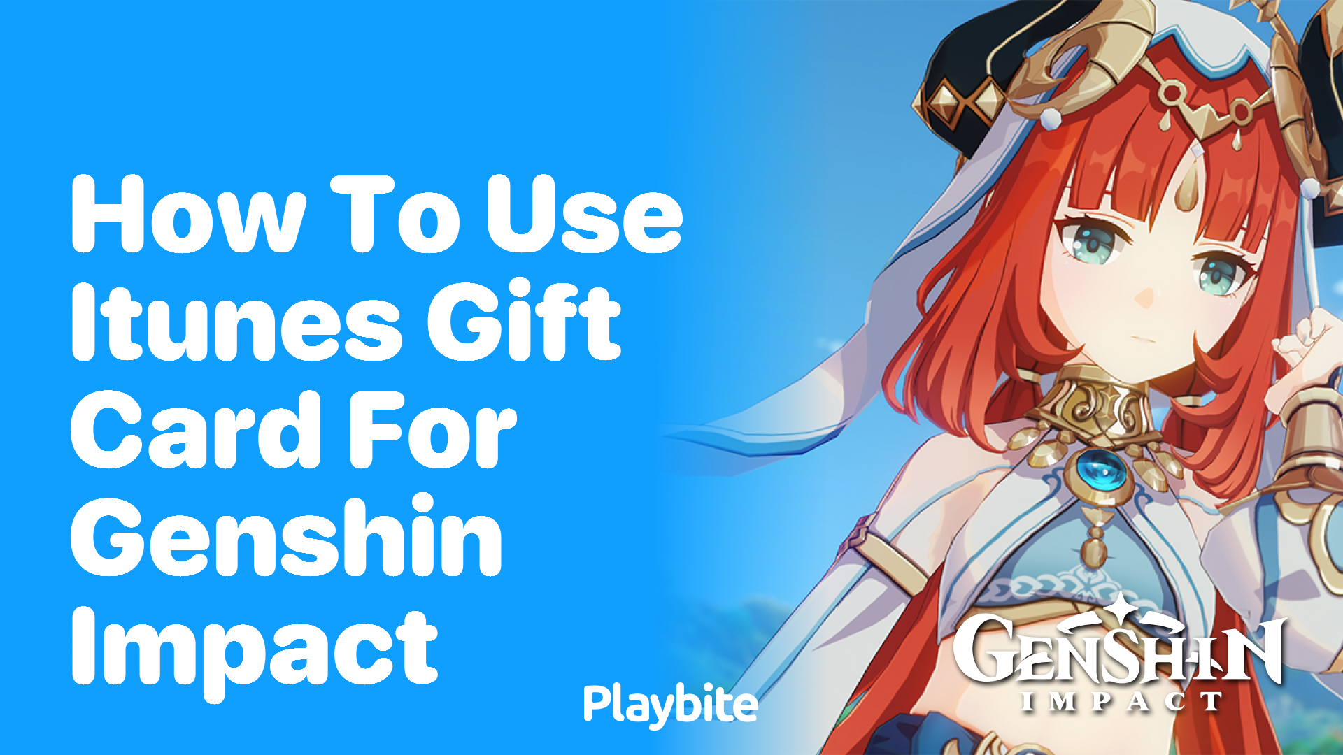 How to Use an iTunes Gift Card for Genshin Impact