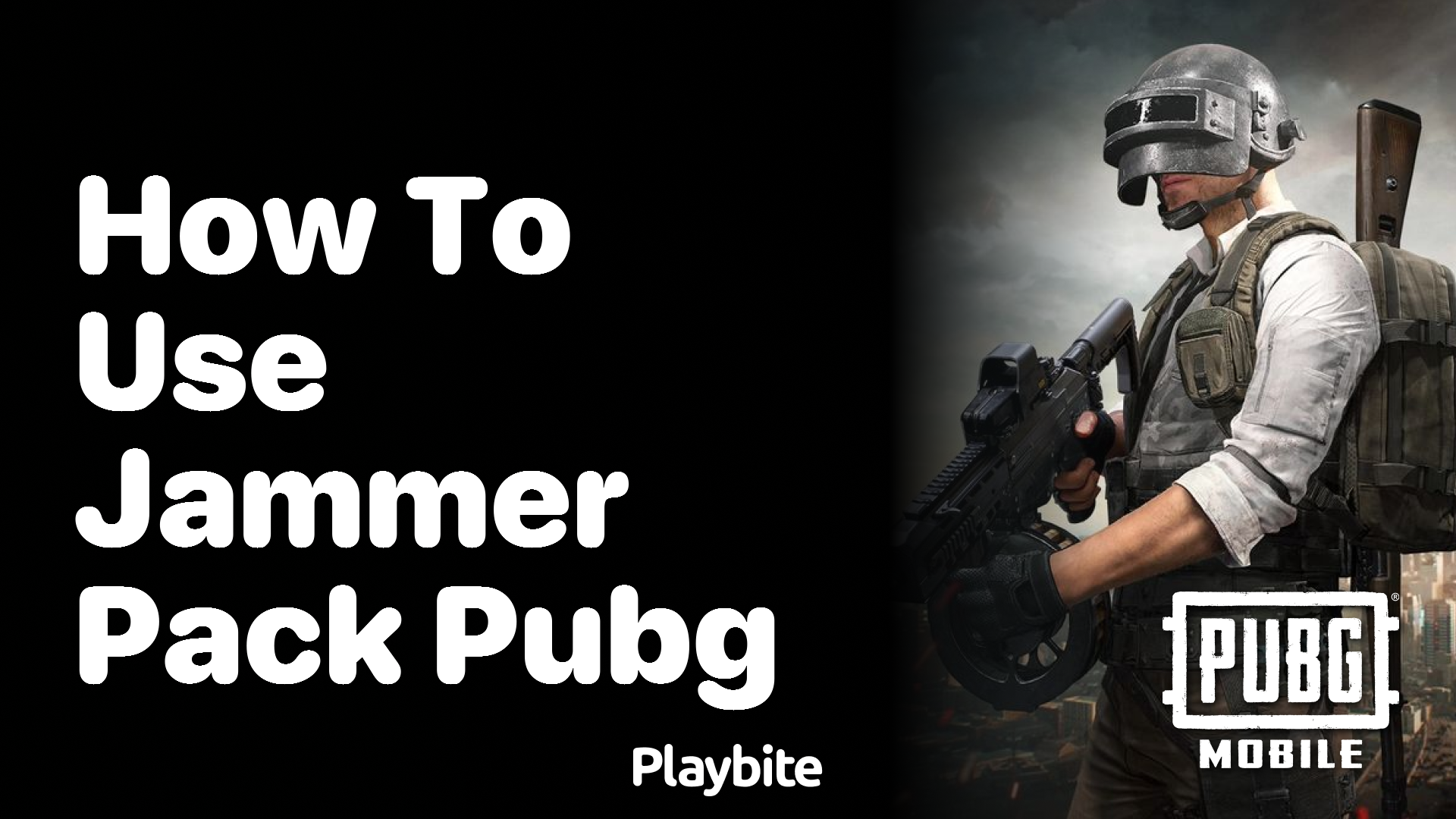 How to Use a Jammer Pack in PUBG Mobile