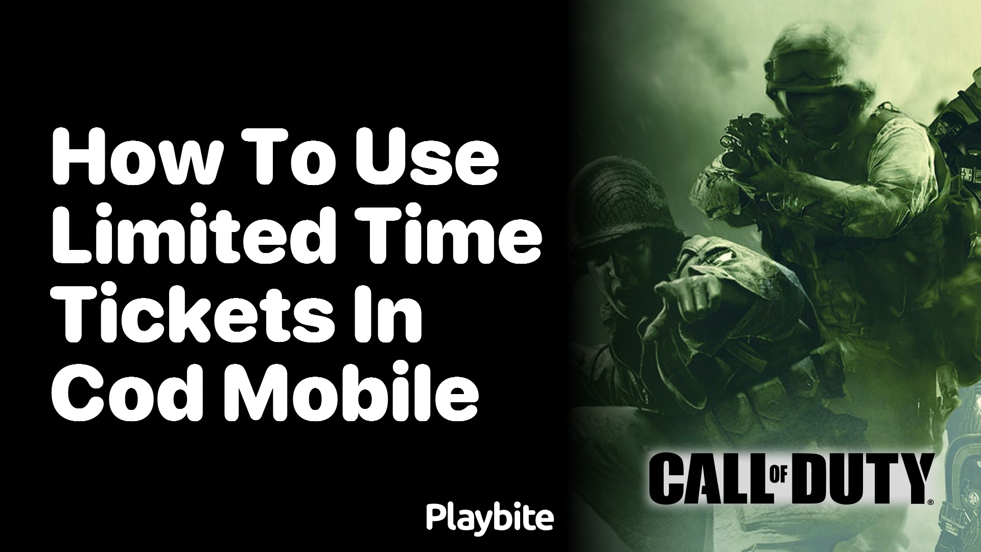 How to Use Limited Time Tickets in COD Mobile