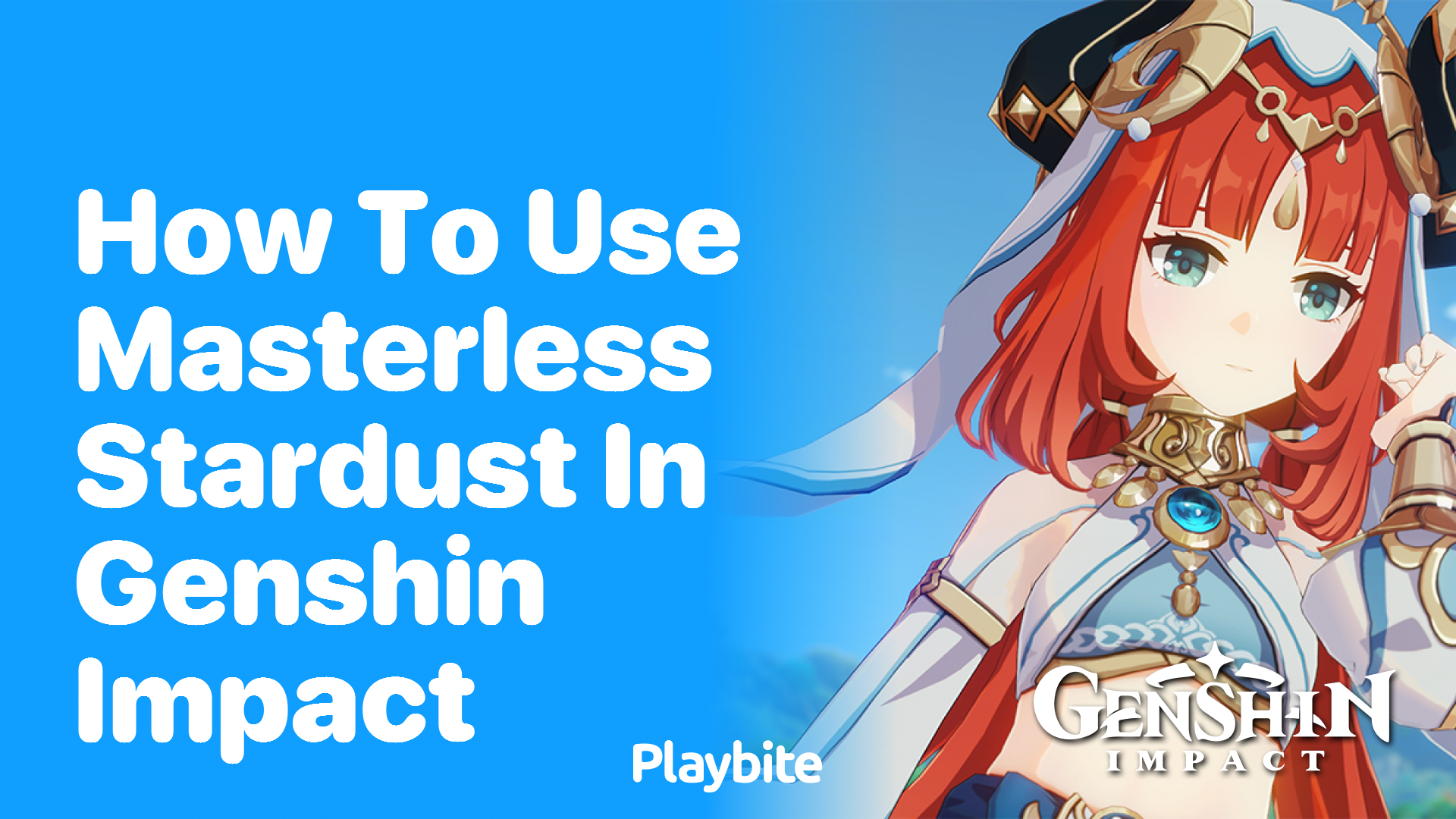 How to Use Masterless Stardust in Genshin Impact - Playbite