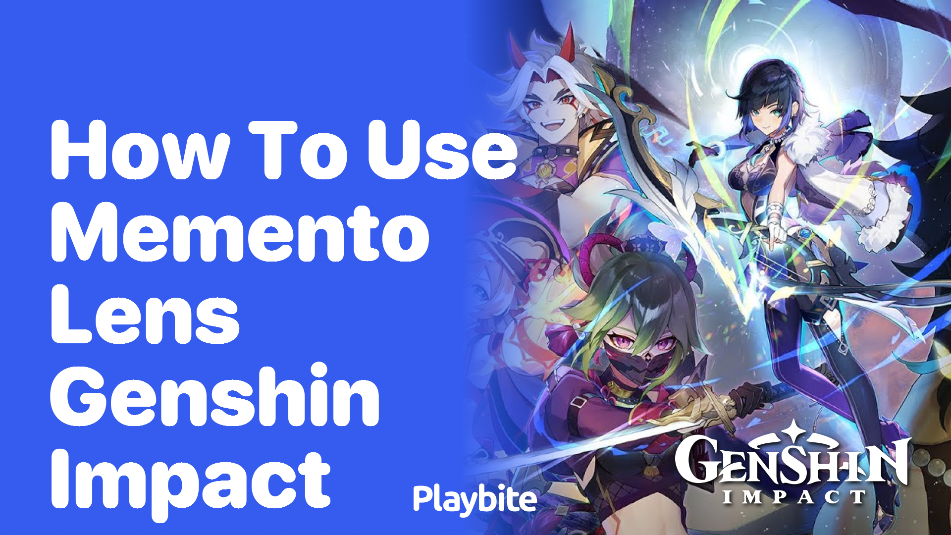 How to Use Memento Lens in Genshin Impact