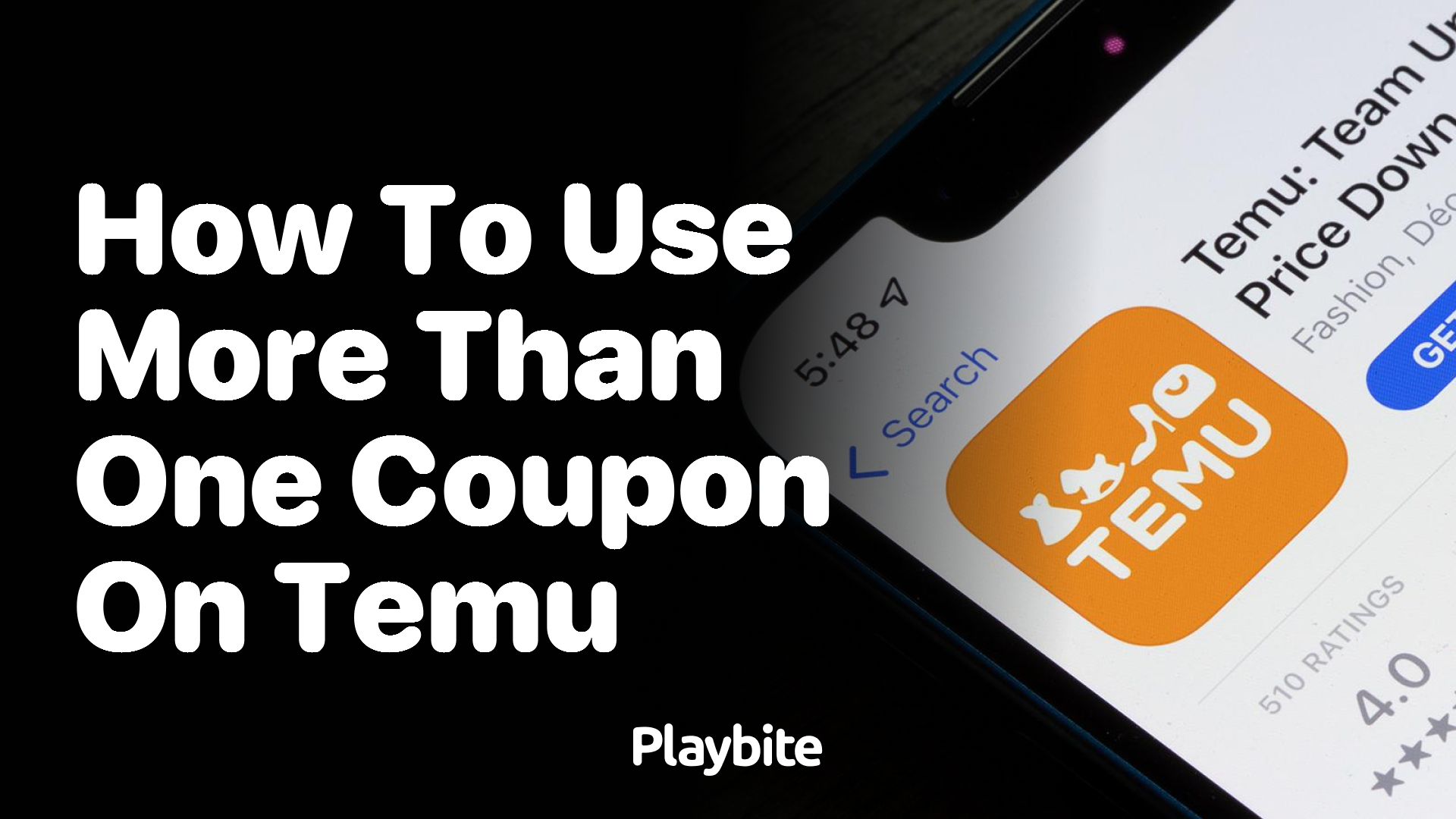 How to Use More Than One Coupon on Temu