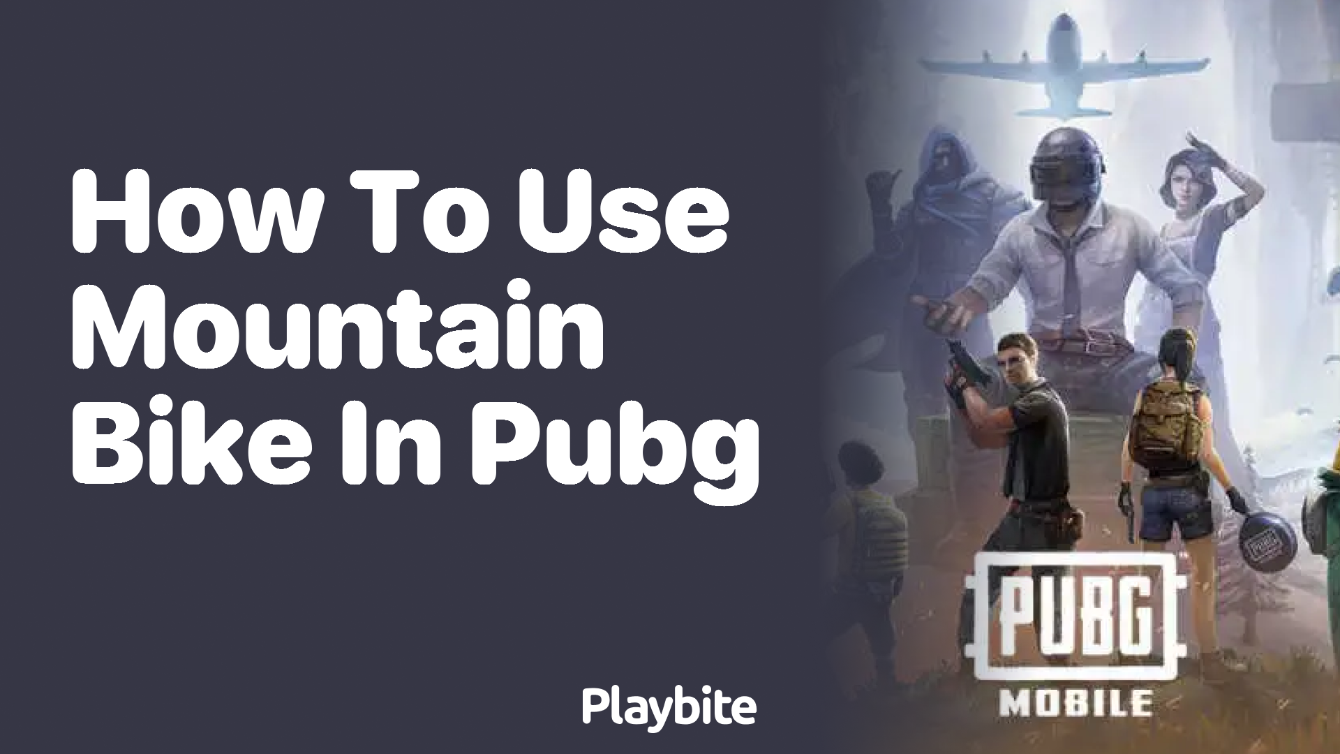 How to Use a Mountain Bike in PUBG Mobile