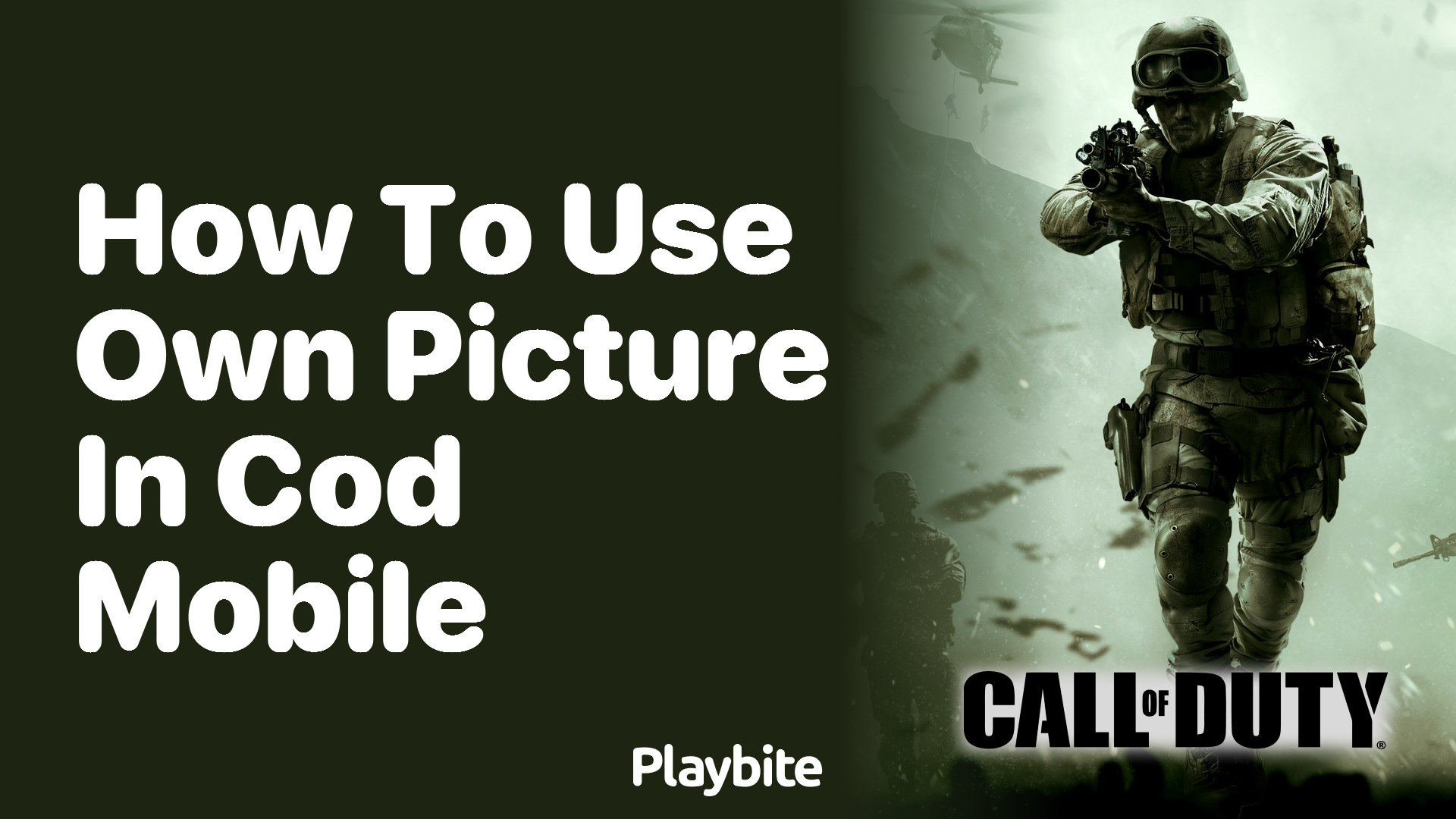 How to Use Your Own Picture in COD Mobile