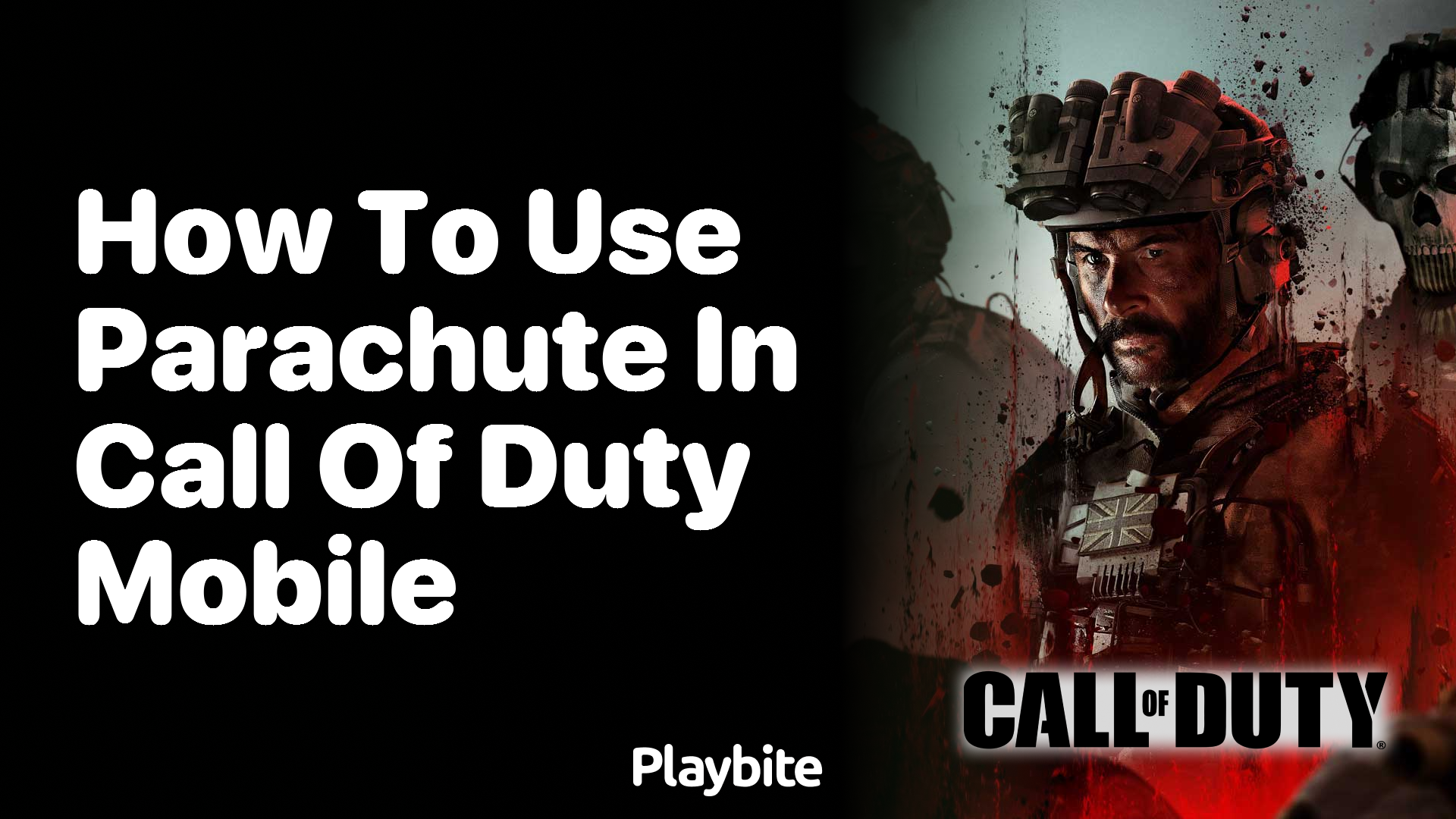 How to Use a Parachute in Call of Duty Mobile