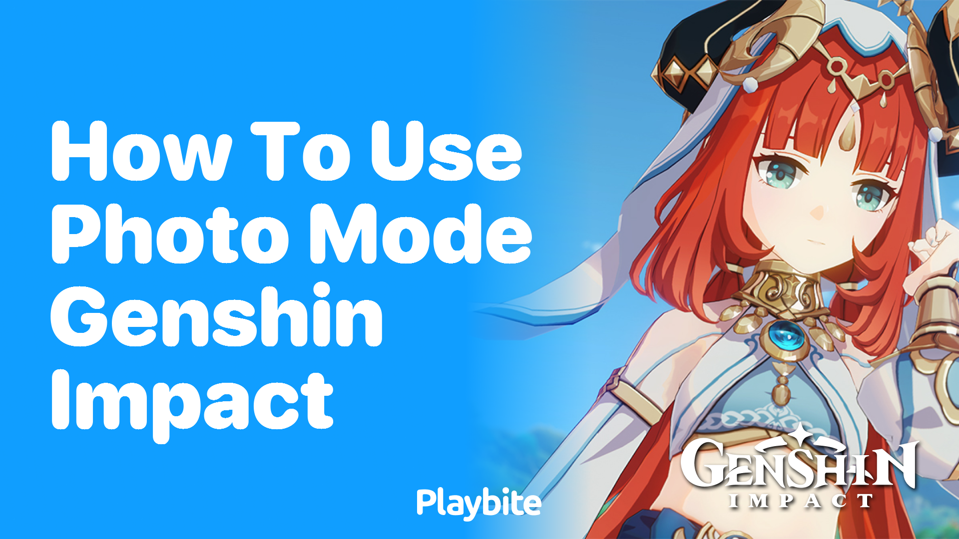 How to Use Photo Mode in Genshin Impact