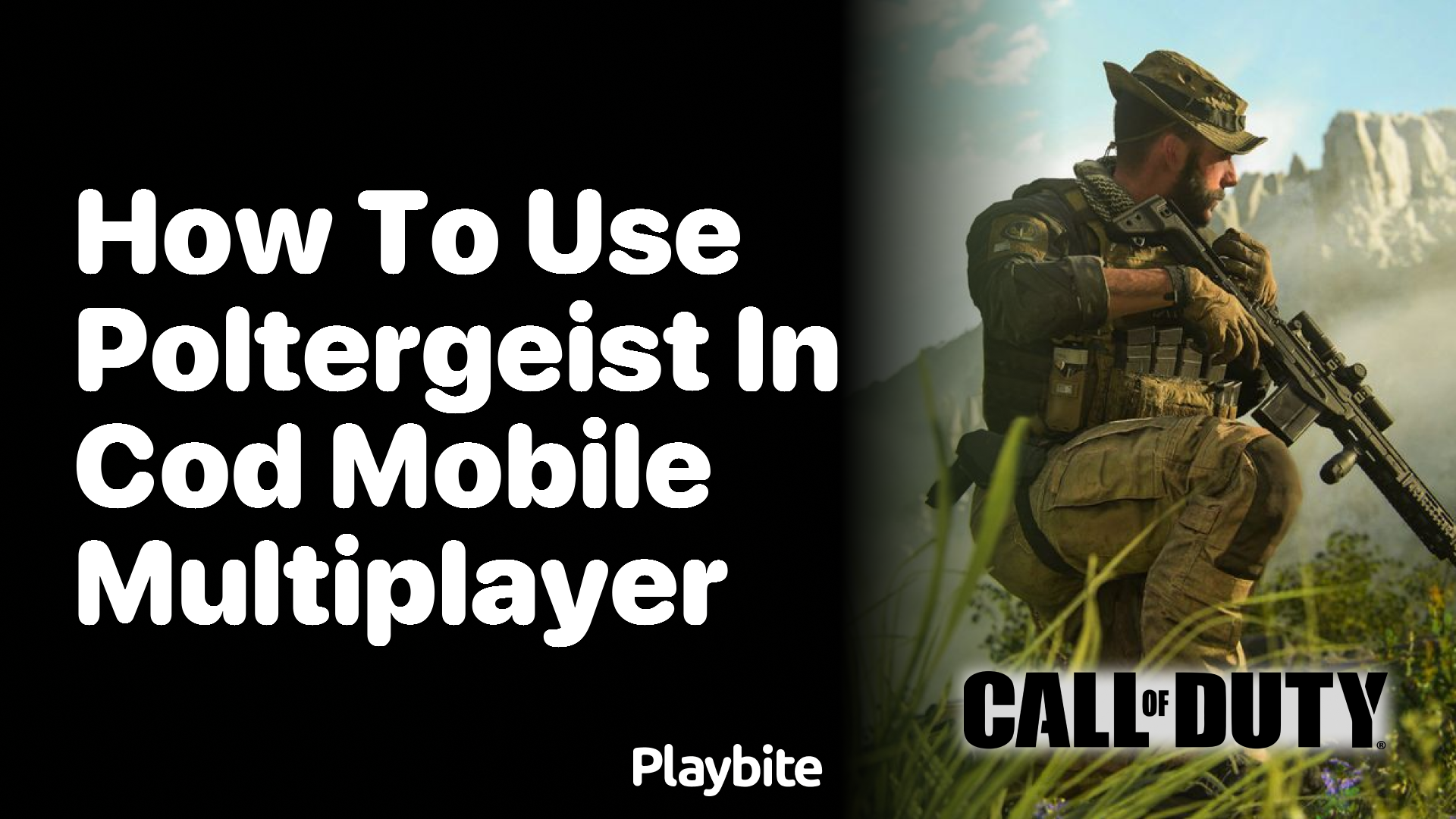 How to Use Poltergeist in CoD Mobile Multiplayer