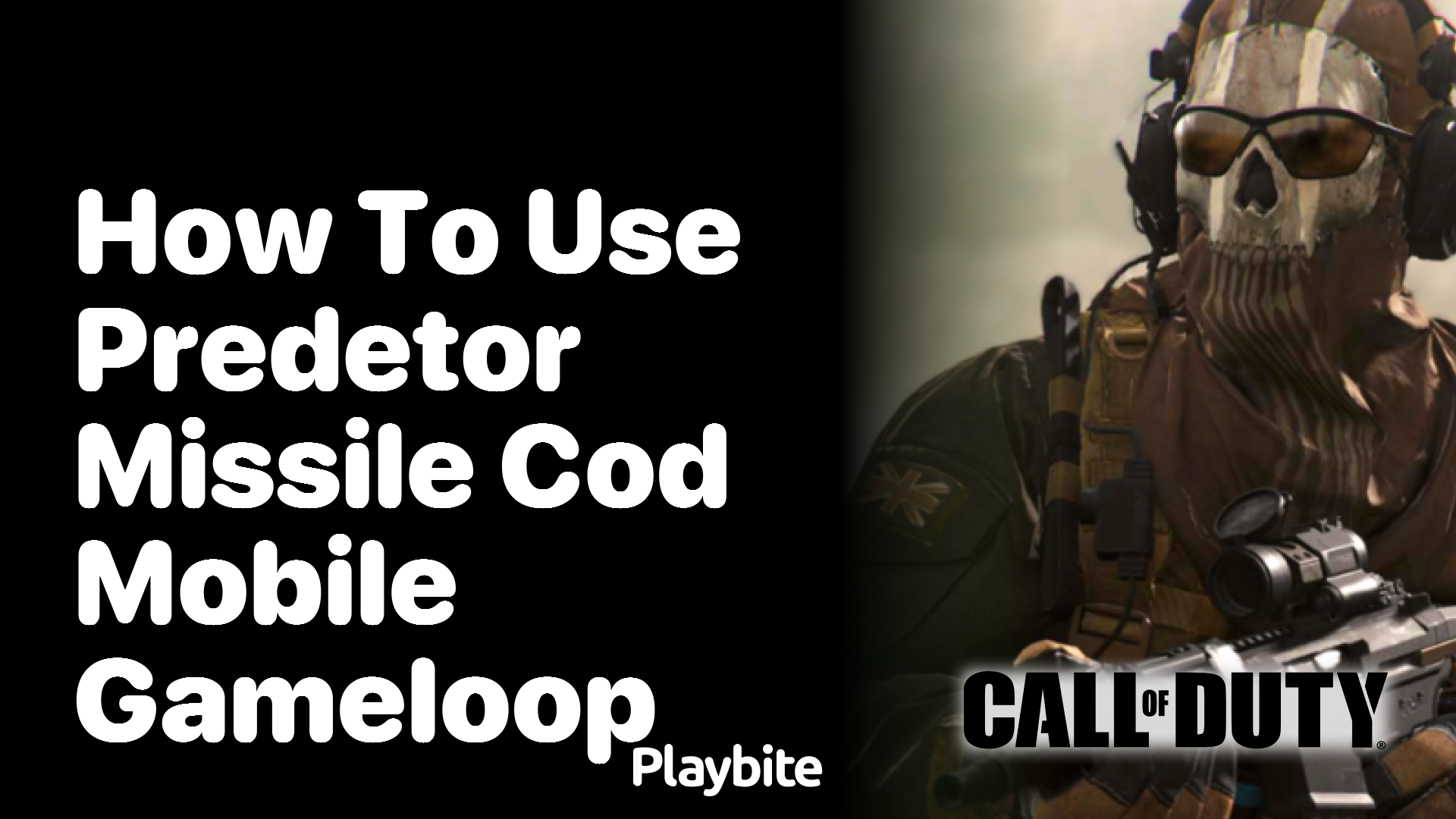 How to Use the Predator Missile in COD Mobile on GameLoop