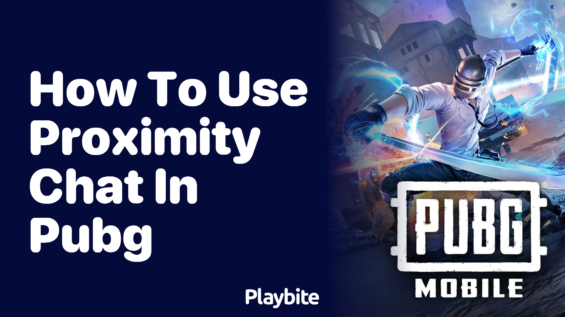 How to Use Proximity Chat in PUBG Mobile