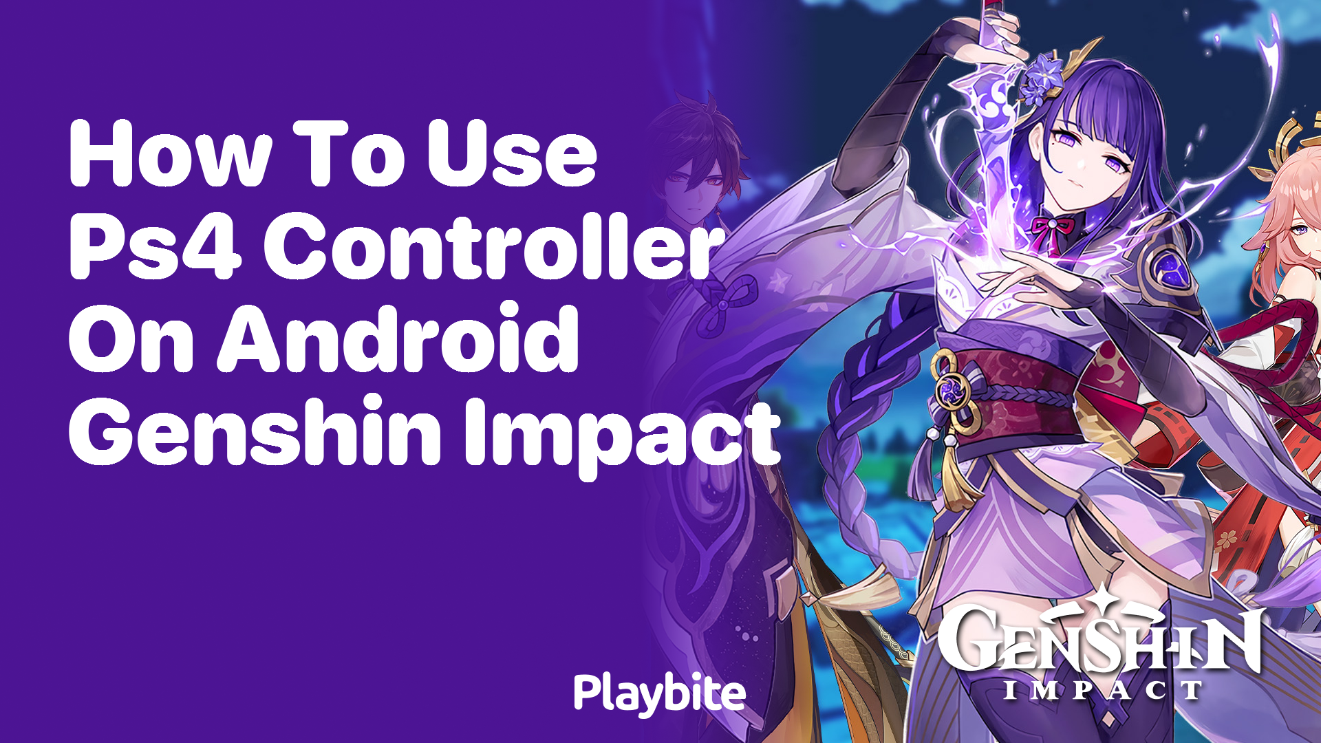 How to Use Your PS4 Controller for Genshin Impact on Android