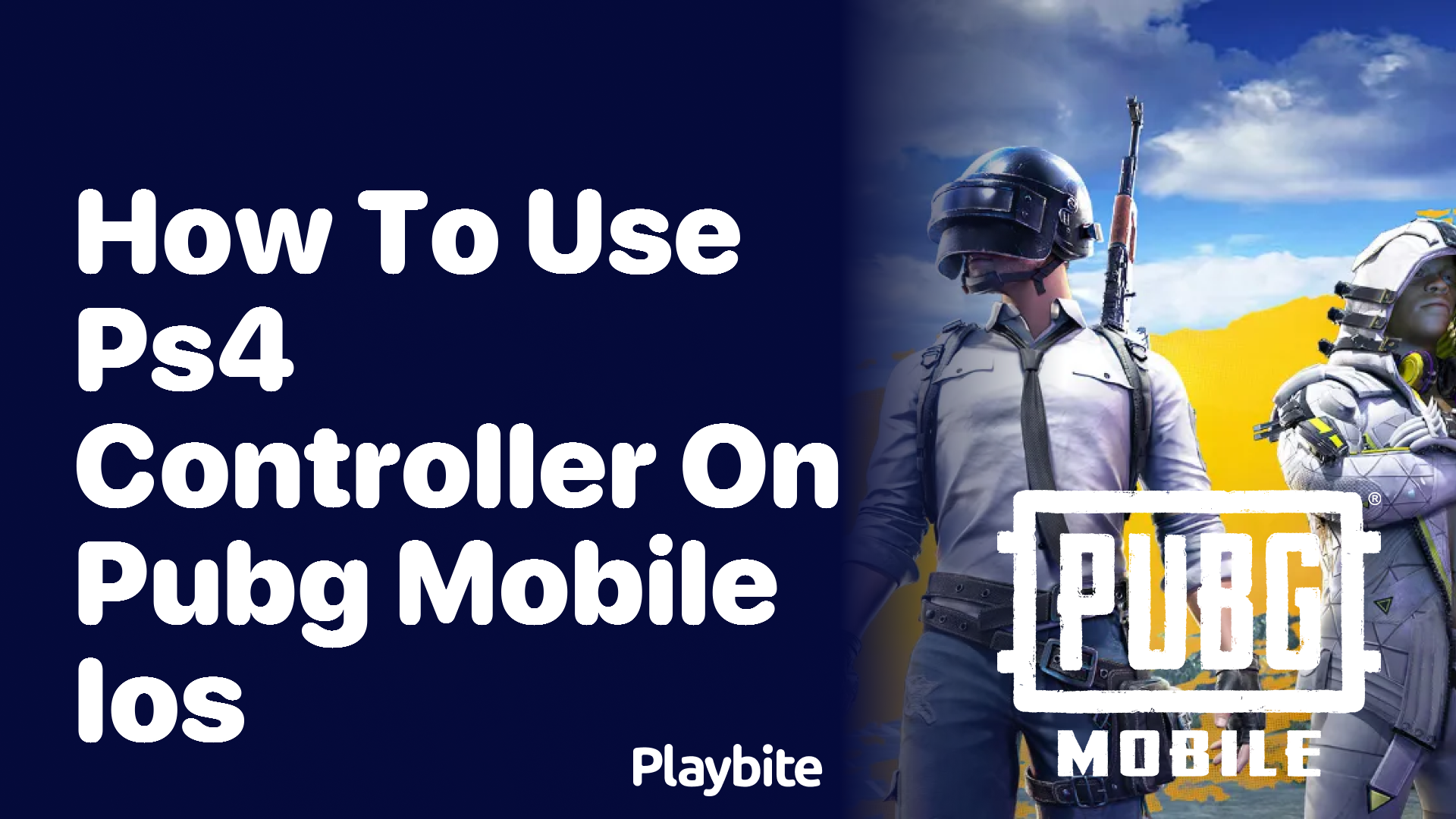 How to Use a PS4 Controller on PUBG Mobile iOS