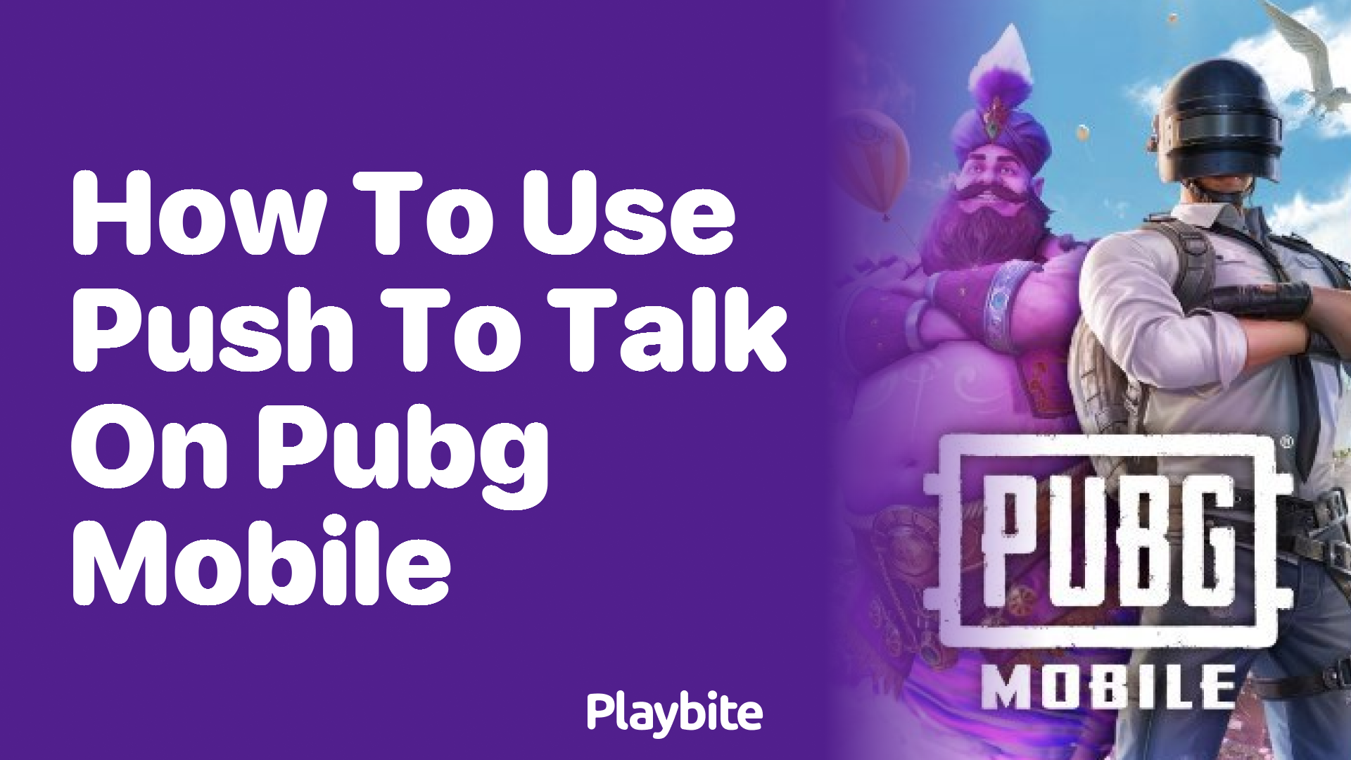 How to Use Push to Talk on PUBG Mobile