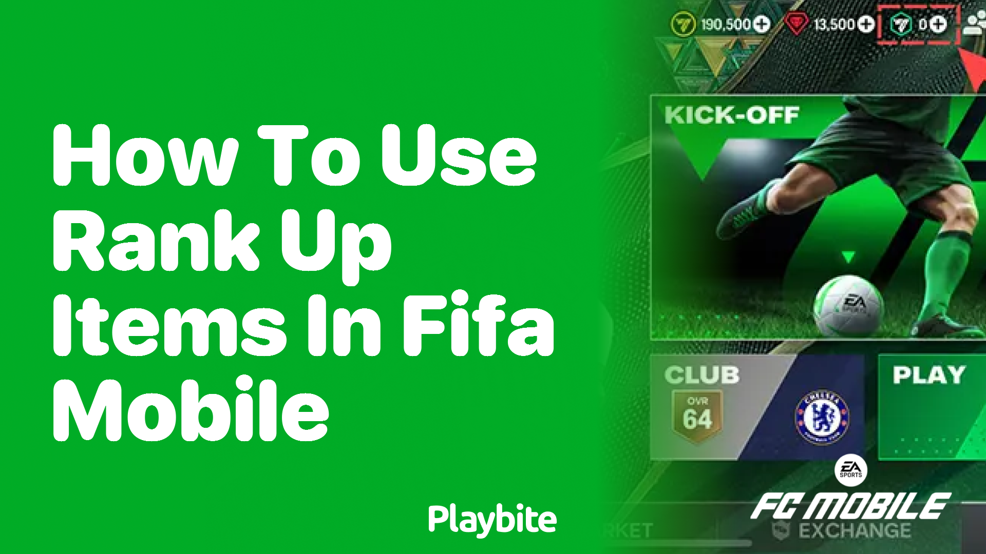 How to Use Rank Up Items in FIFA Mobile